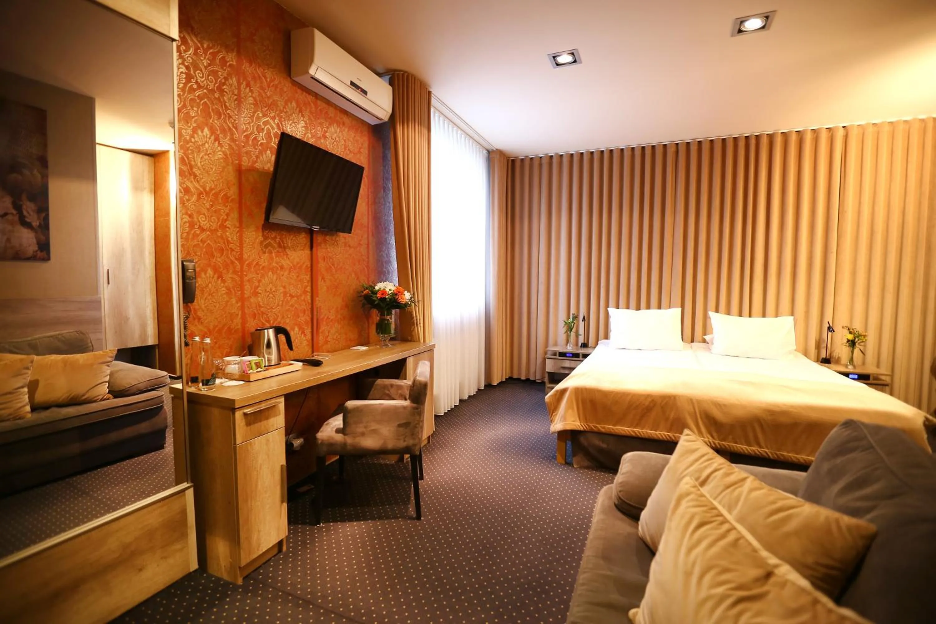 Bed in Hotel Forma