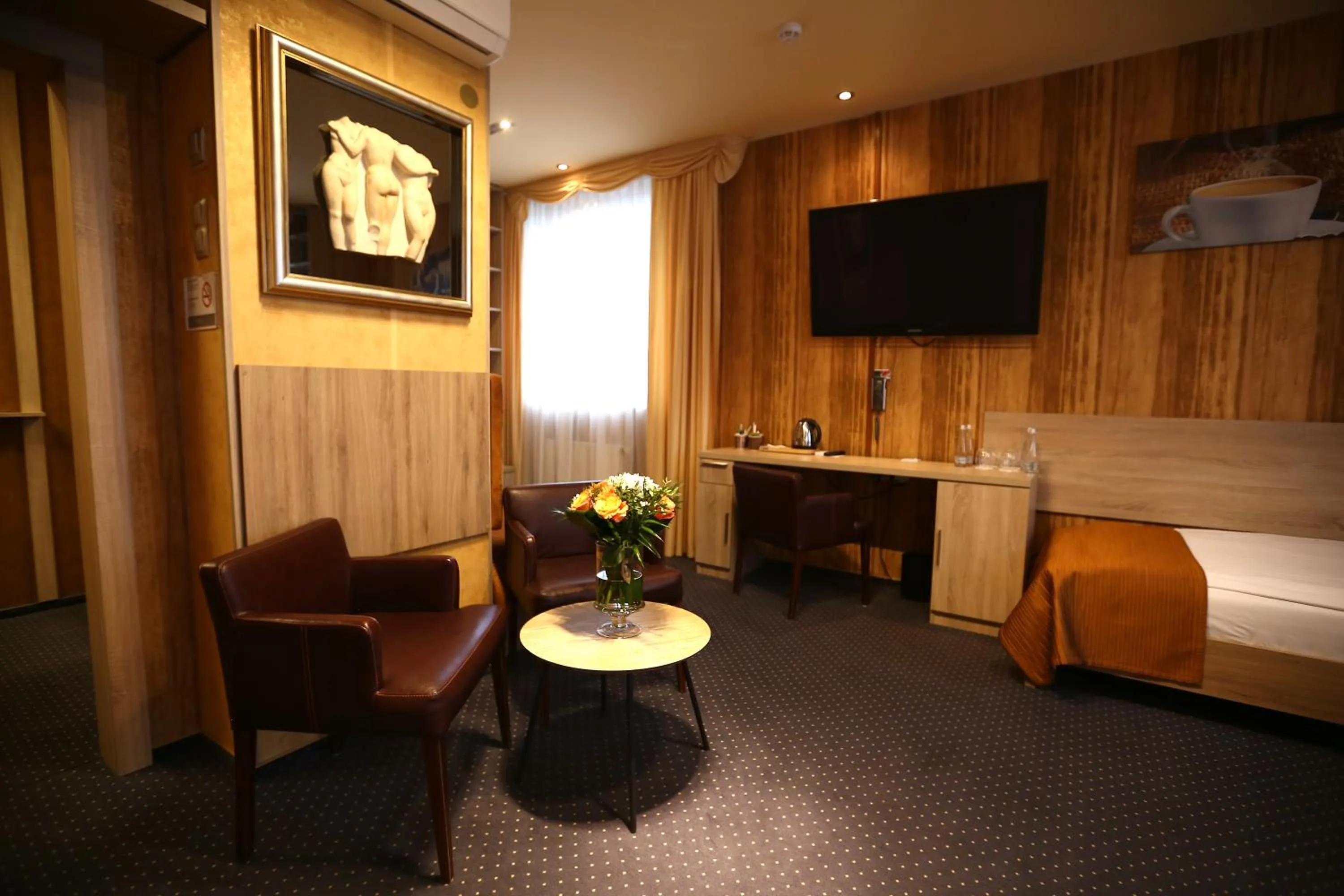 Bed in Hotel Forma