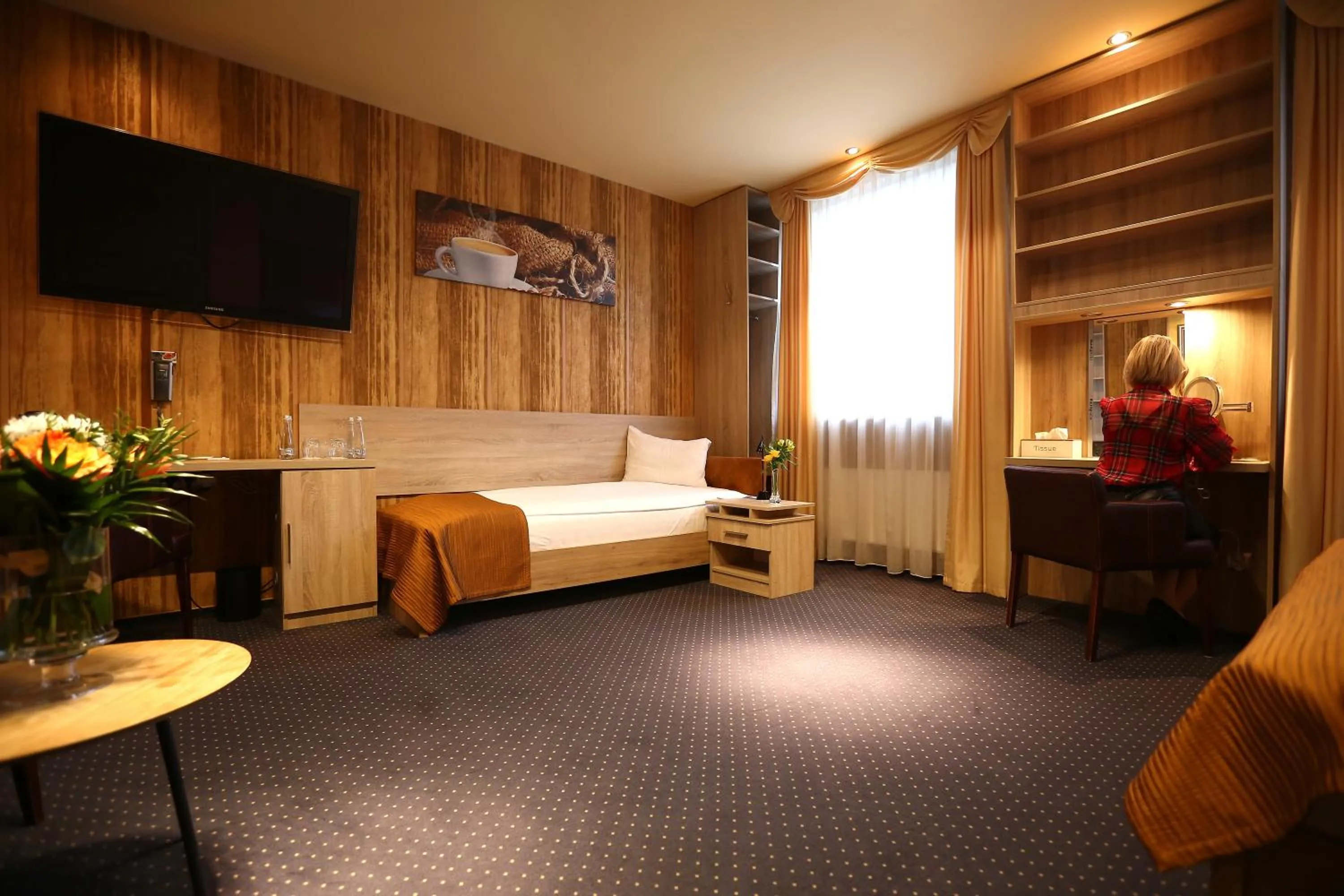 Bed in Hotel Forma