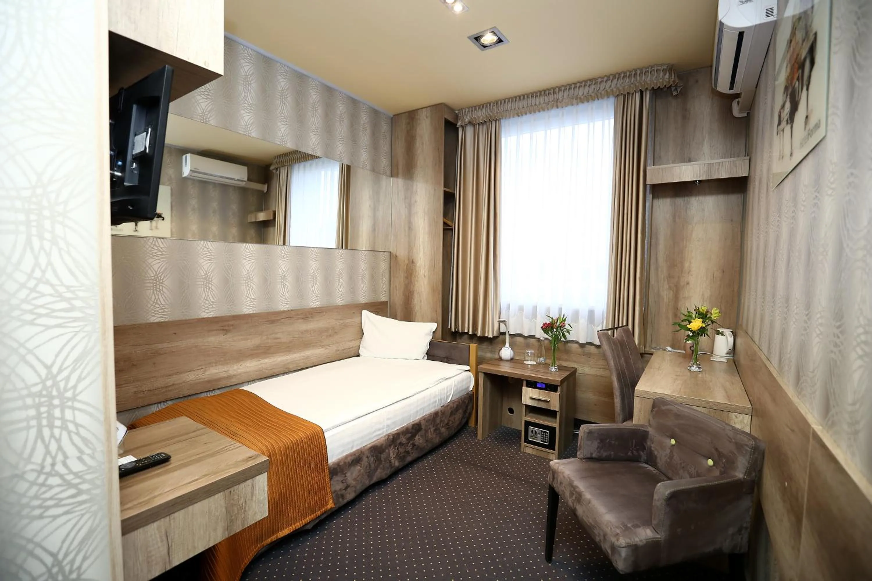 Bed in Hotel Forma