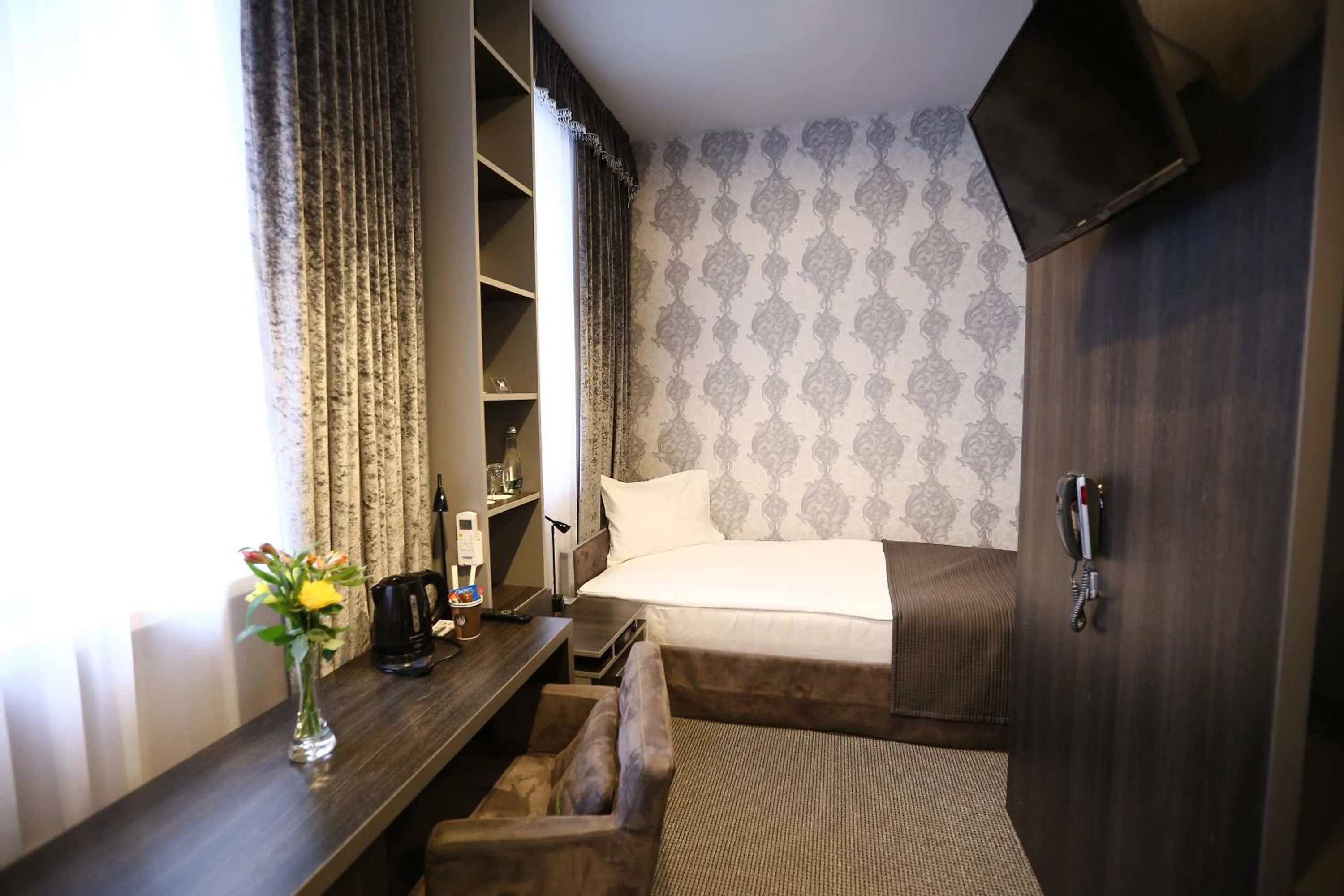 Bed in Hotel Forma