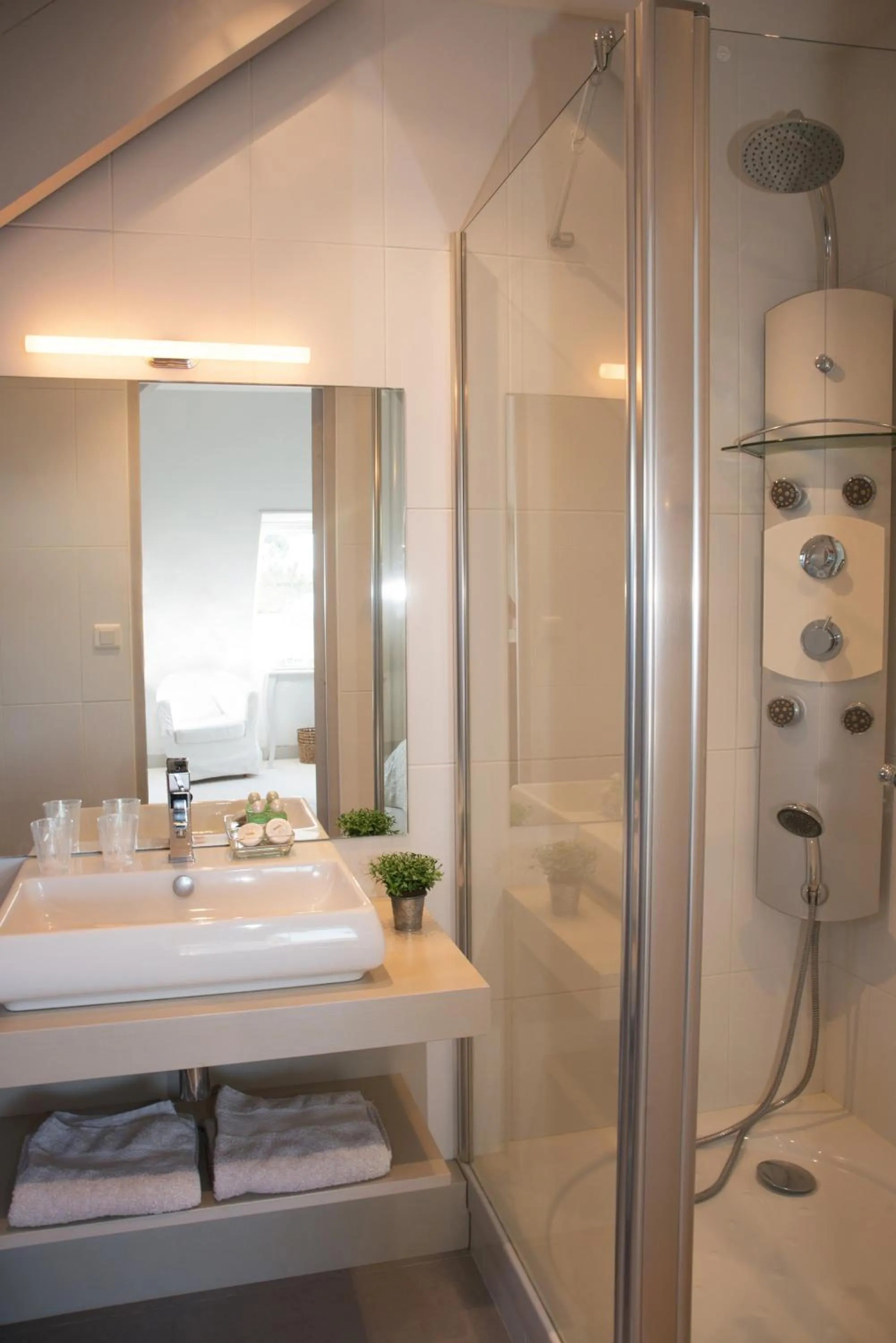 Shower in Villa Flore Chambres d'Hotes