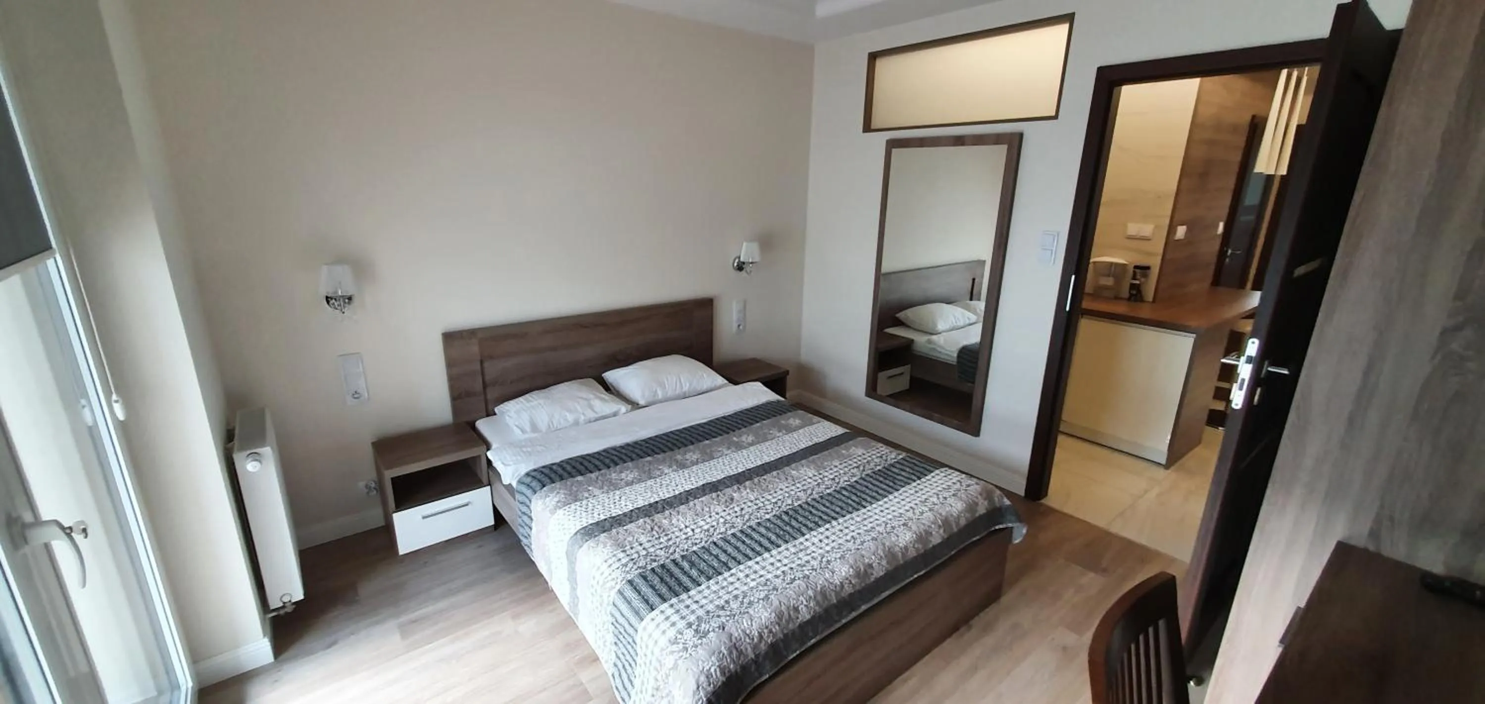 Bed in Hotel Kamienica