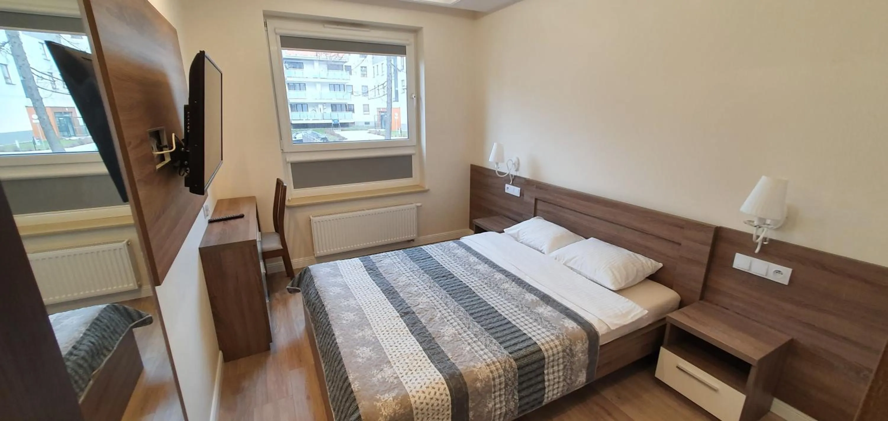 Bed in Hotel Kamienica