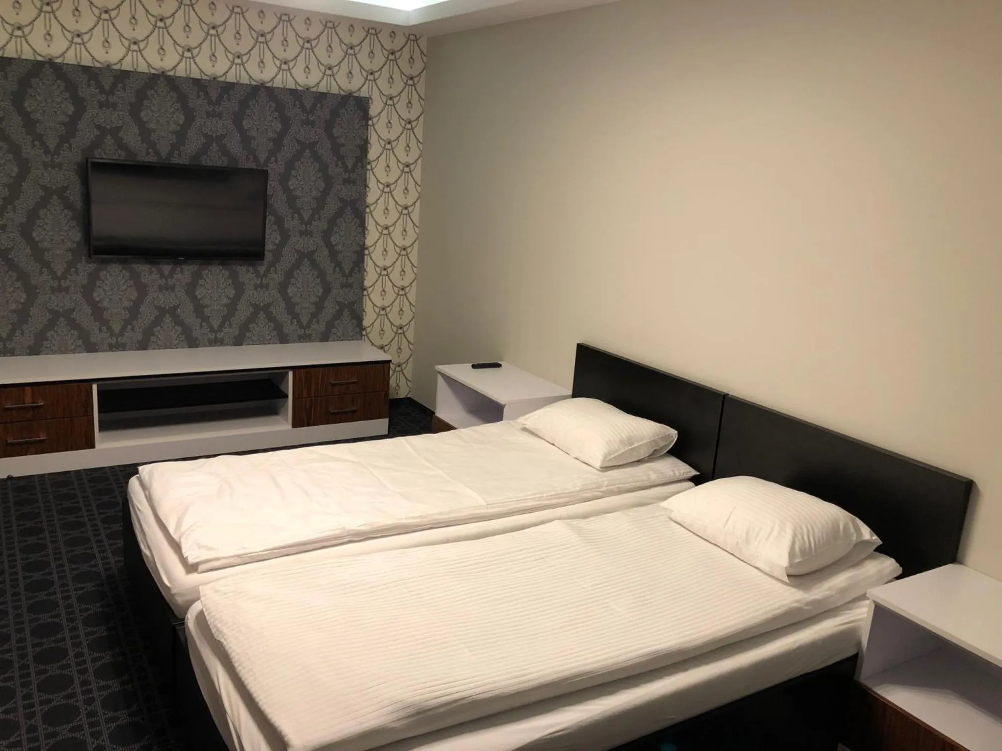 Bed in Hotel Kamienica