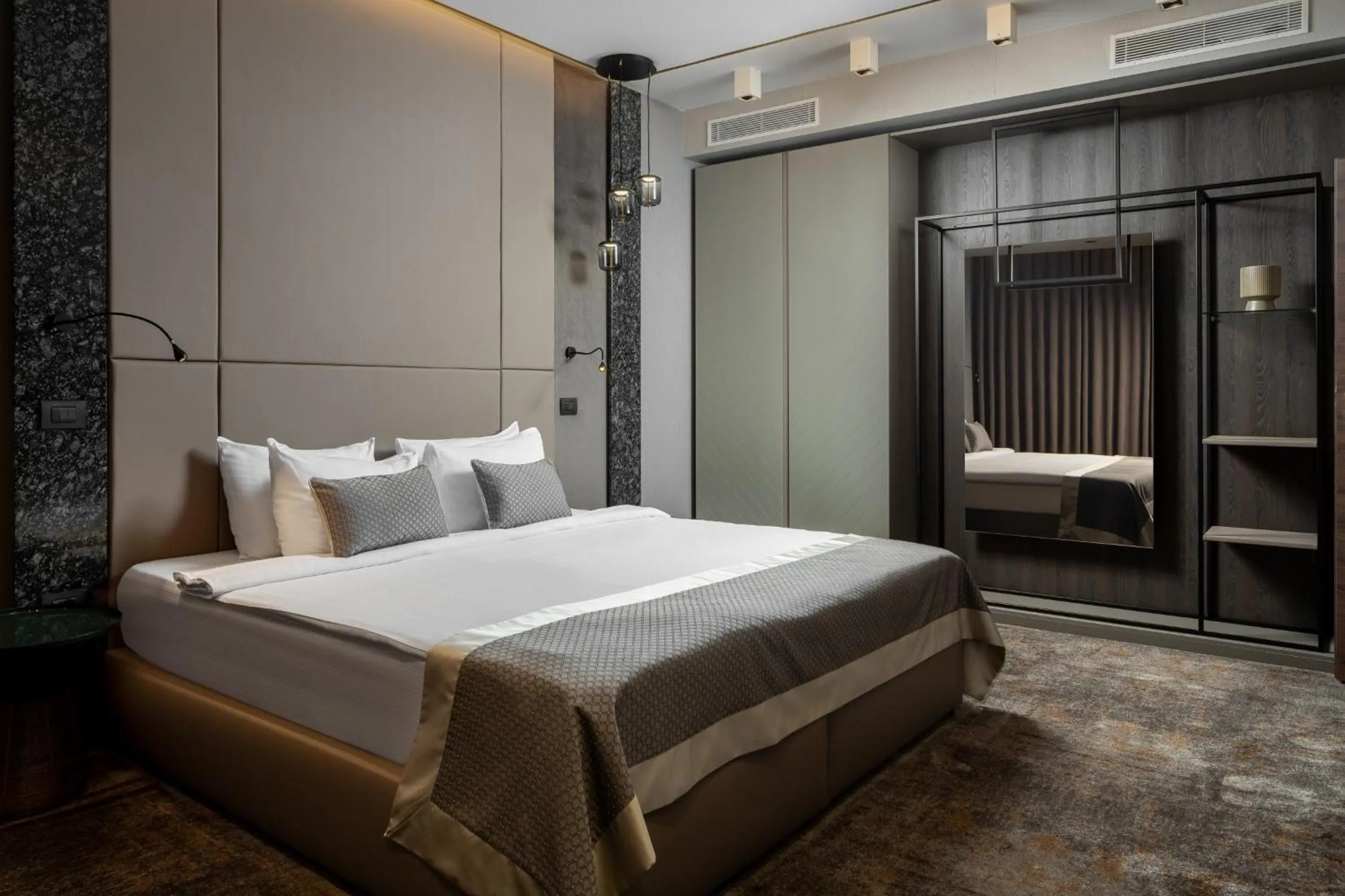 Bedroom, Bed in Sky Blue Hotel & Spa