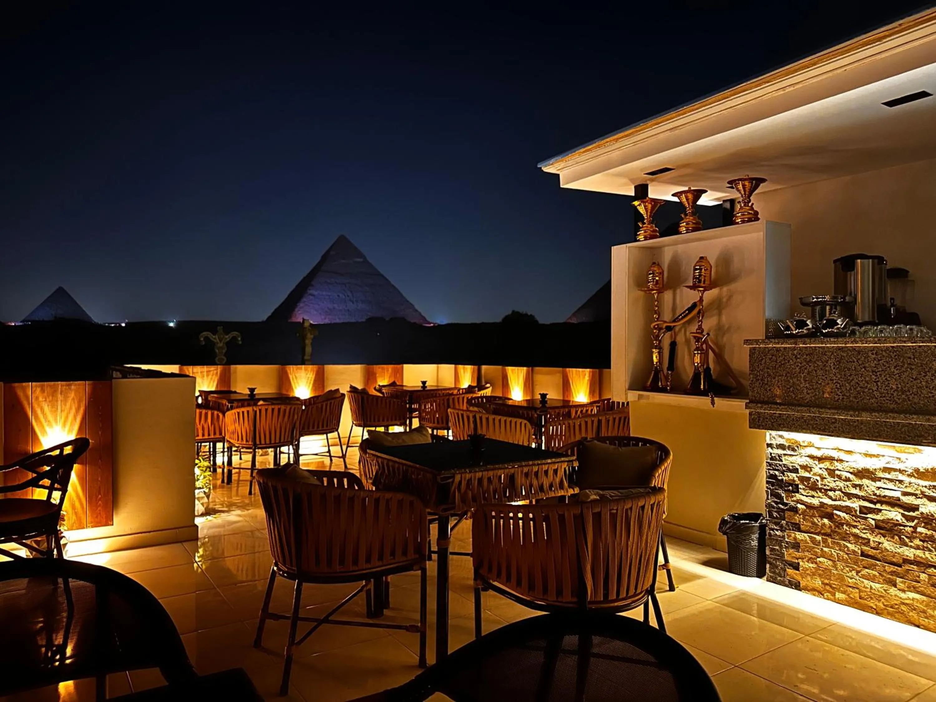 Pyramids On The Spot View