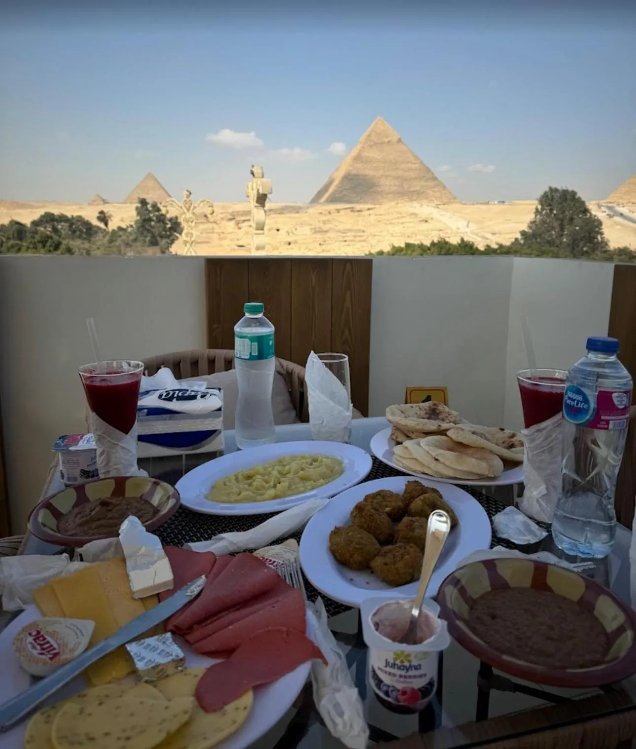 Pyramids On The Spot View