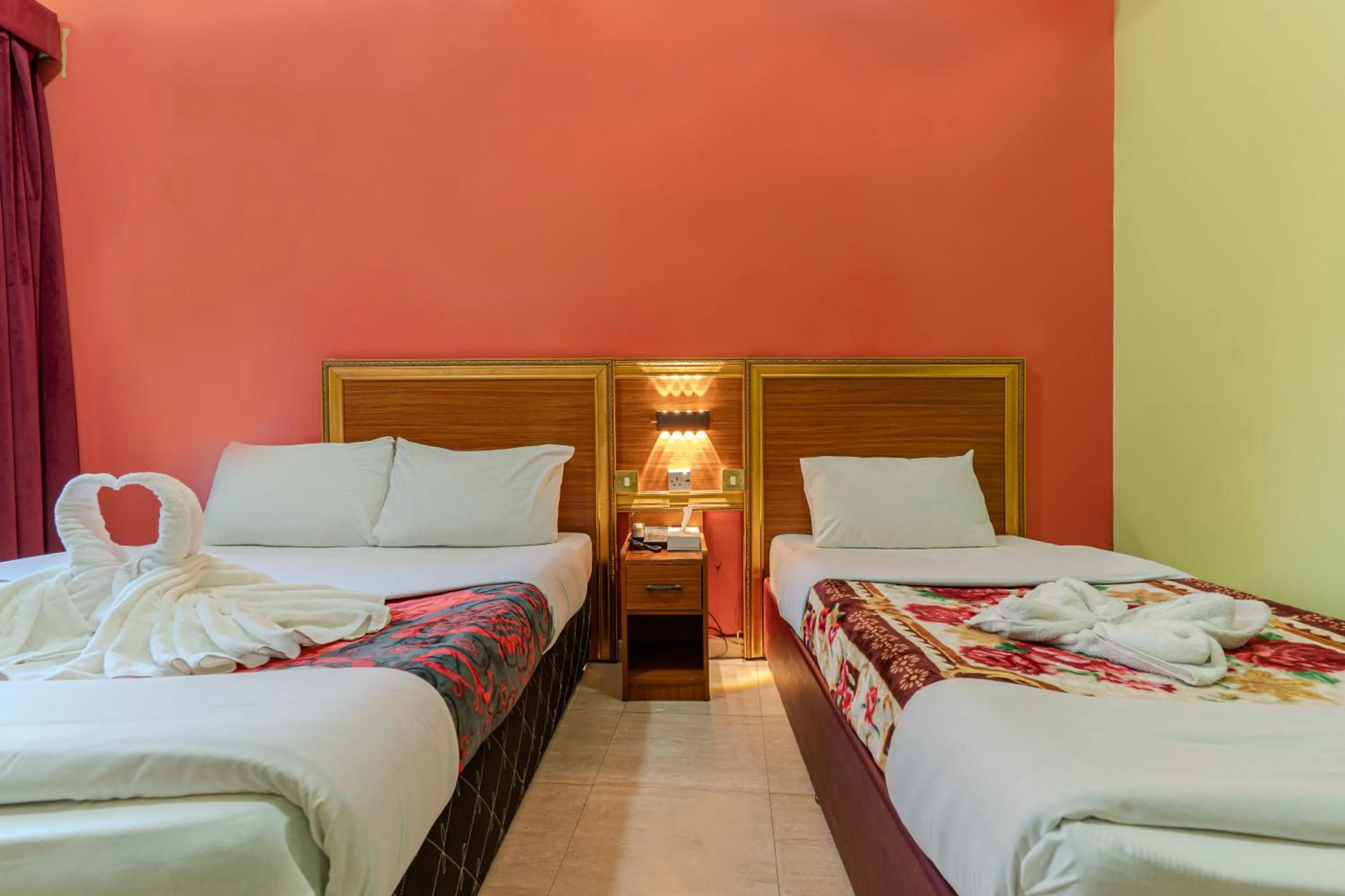 Bed in City Relax Hotel