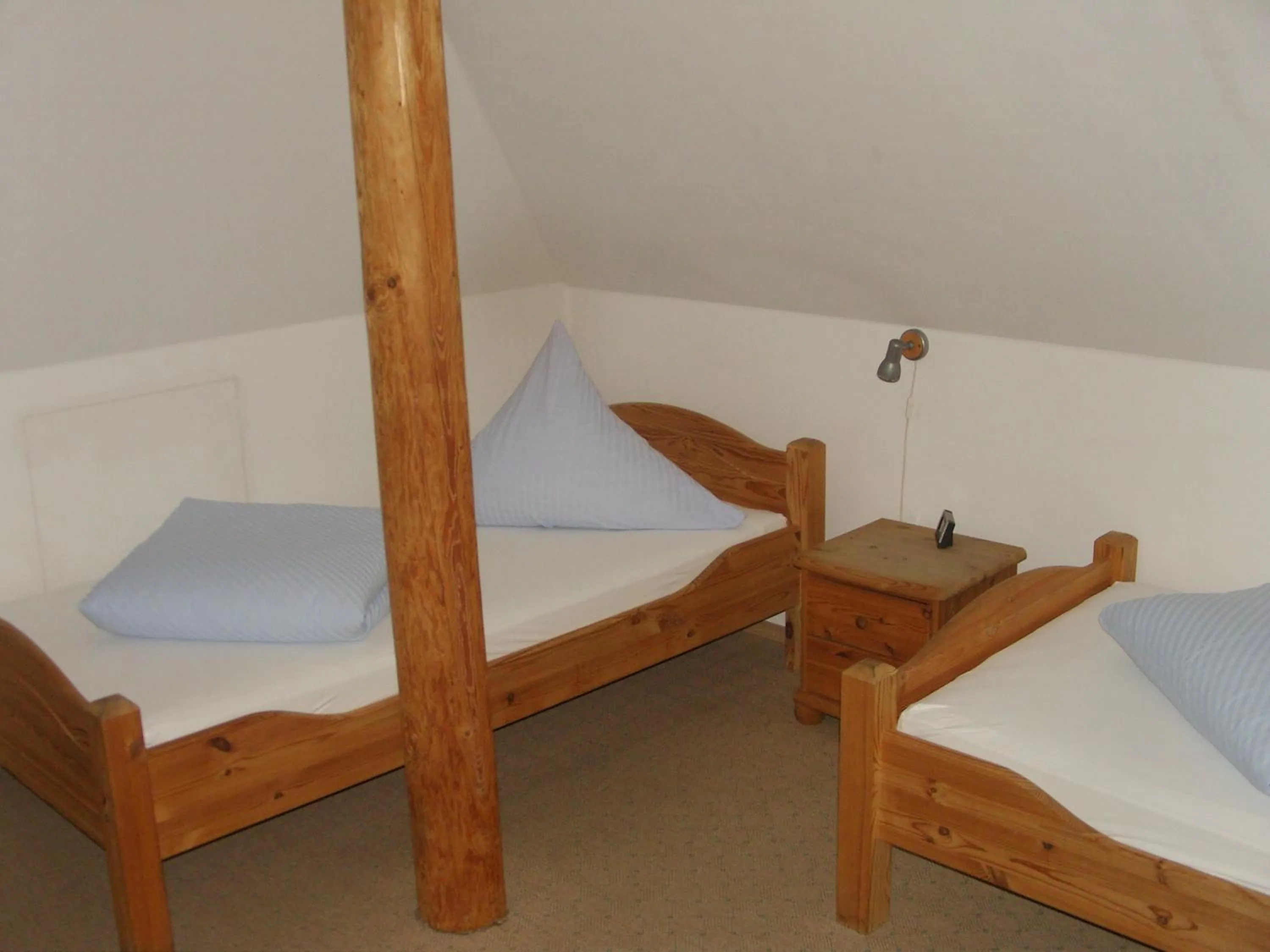 Decorative detail, Bed in Hotel Garni Löhr