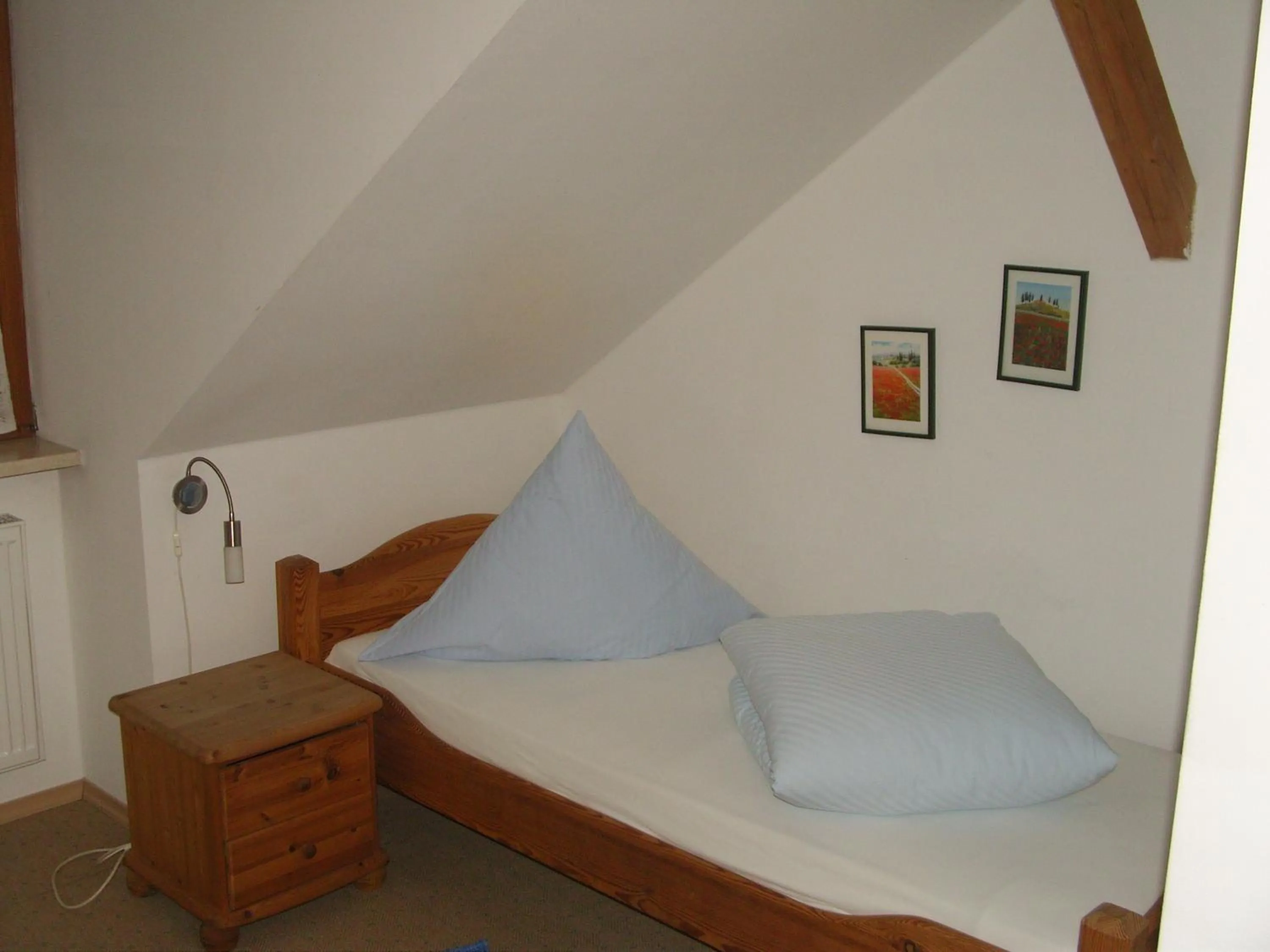 Decorative detail, Bed in Hotel Garni Löhr