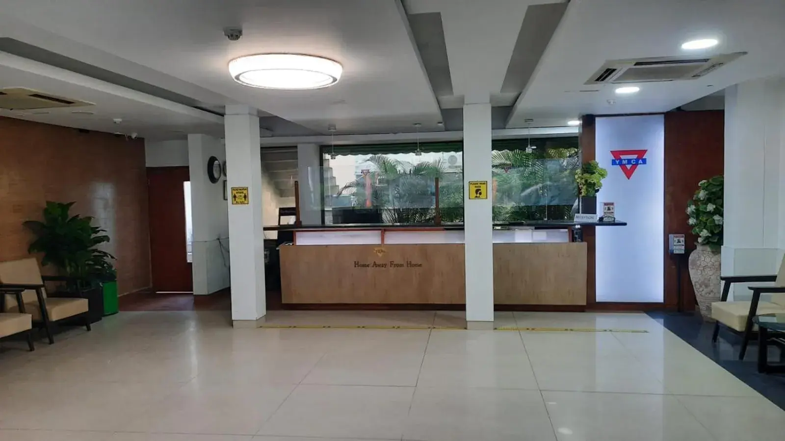 Lobby or reception, Lobby/Reception in New Delhi YMCA Tourist Hostel