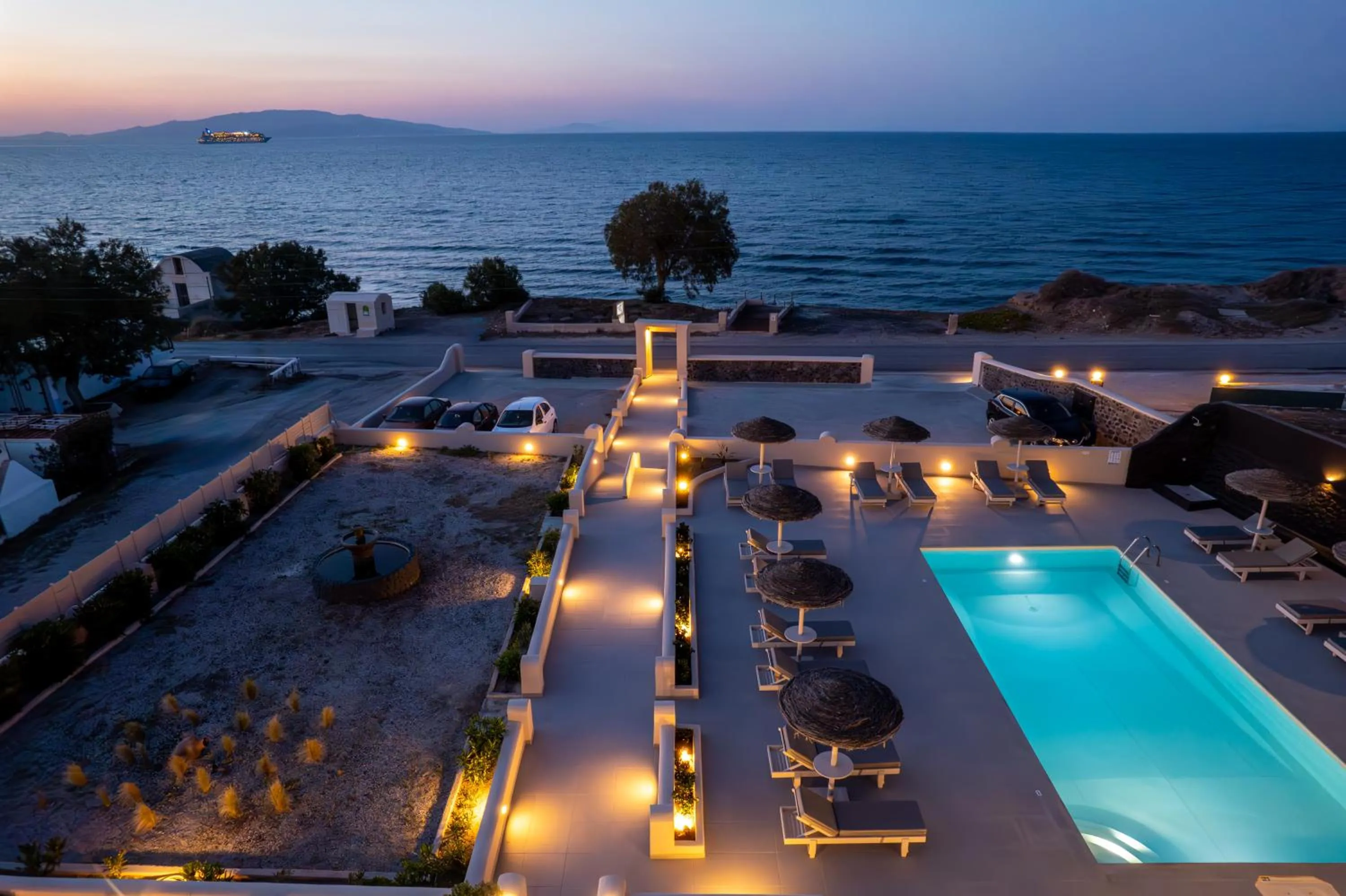 Natural landscape in En Plo Boutique Suites