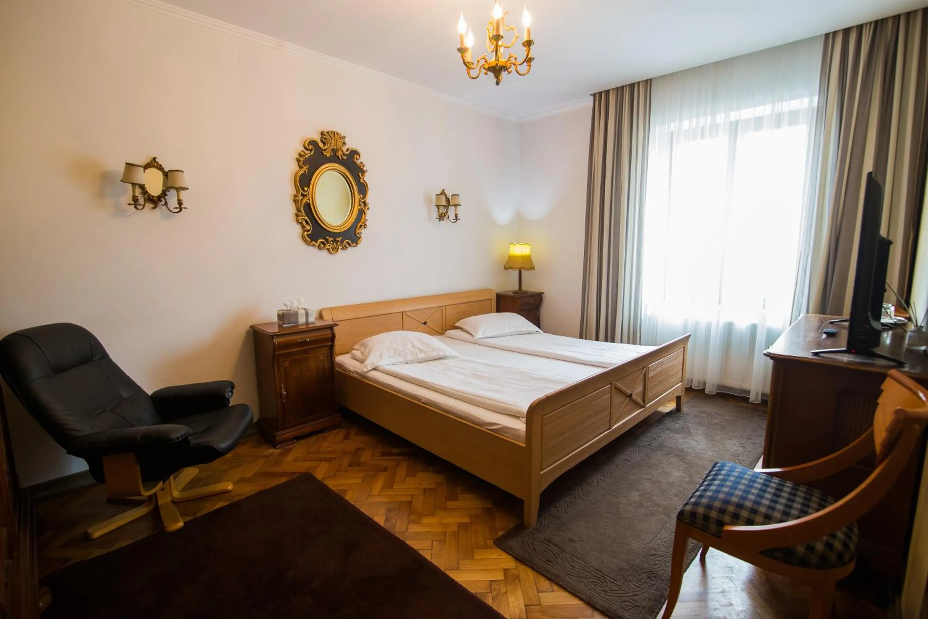 Bed in Vila Sibiu