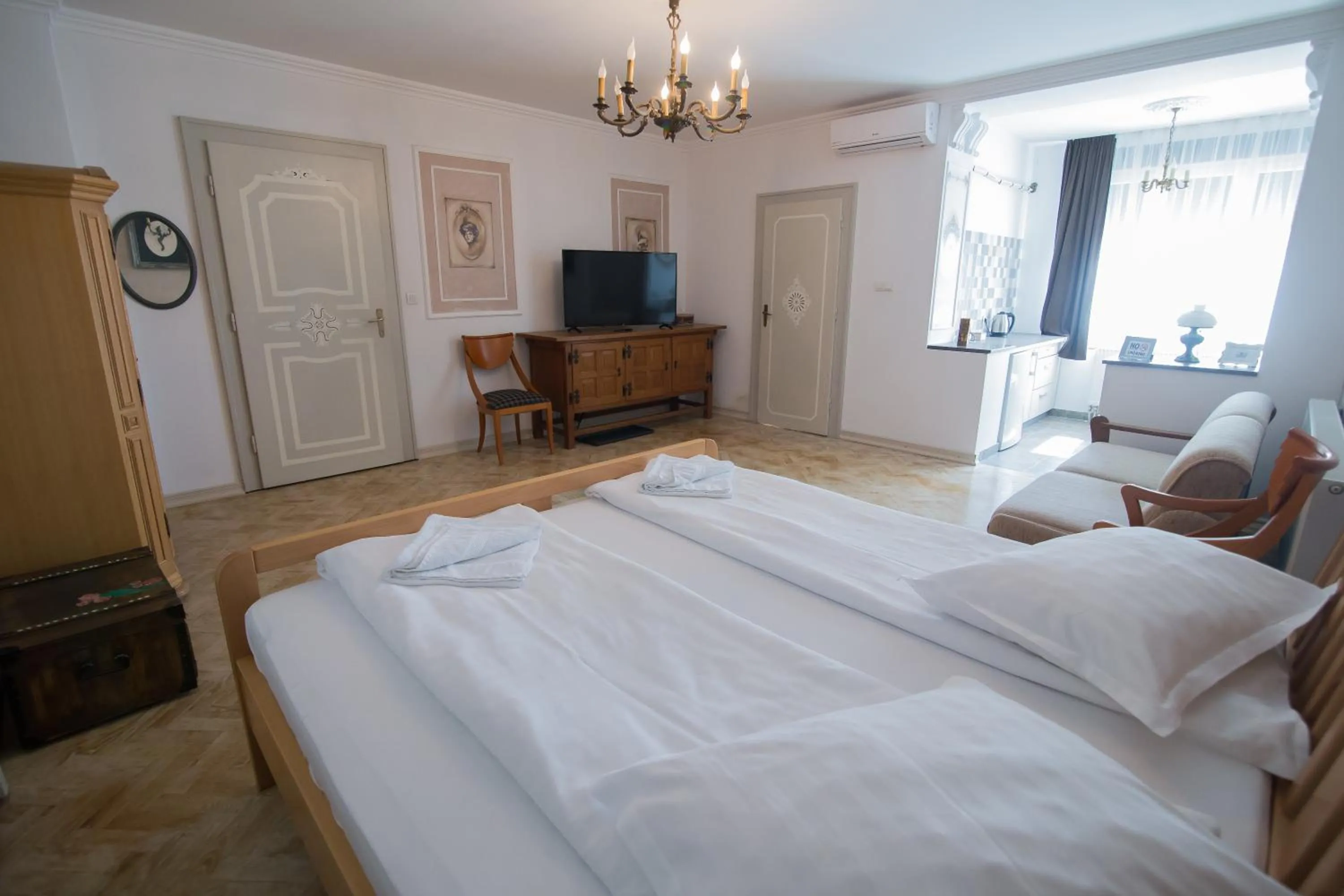 Bed in Vila Sibiu
