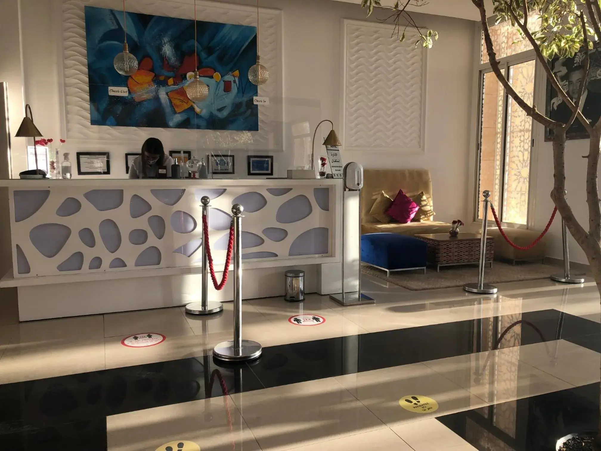 Lobby or reception in Relax Hôtel Oujda Lobby or reception in Relax Hôtel Oujda