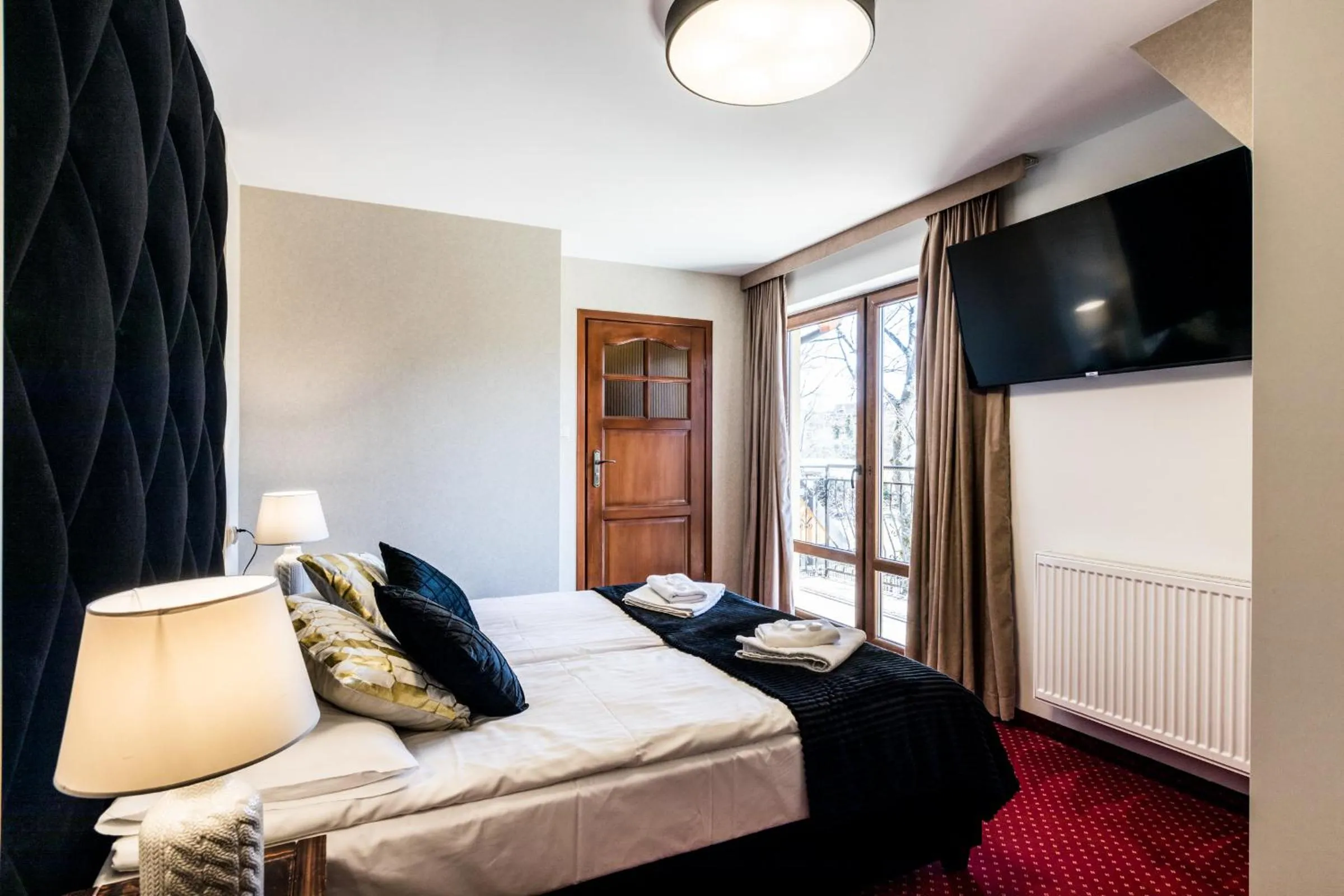 TV and multimedia, Bed in Dworek pod Giewontem - Jacuzzi & Sauna