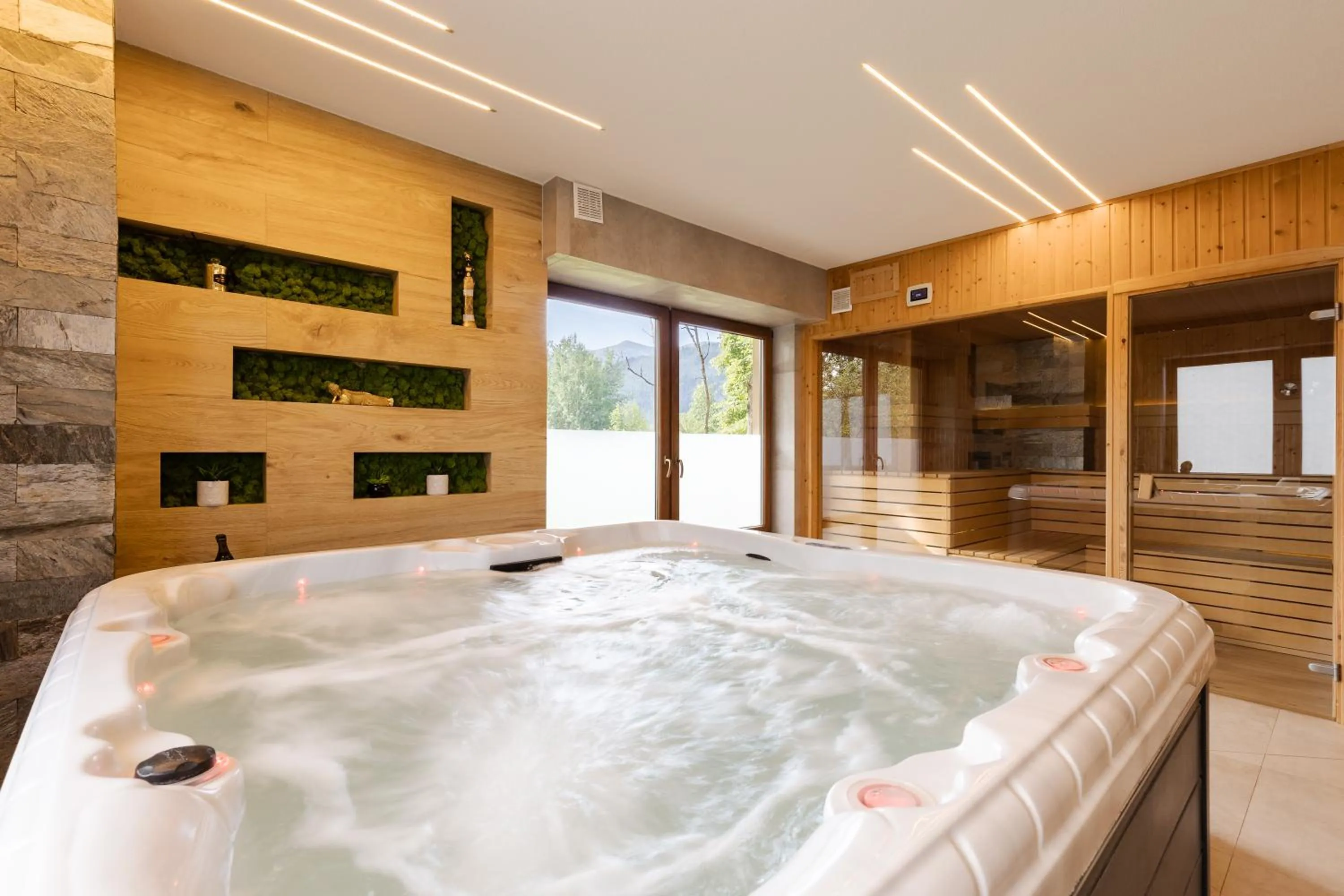 Natural landscape in Dworek pod Giewontem - Jacuzzi & Sauna