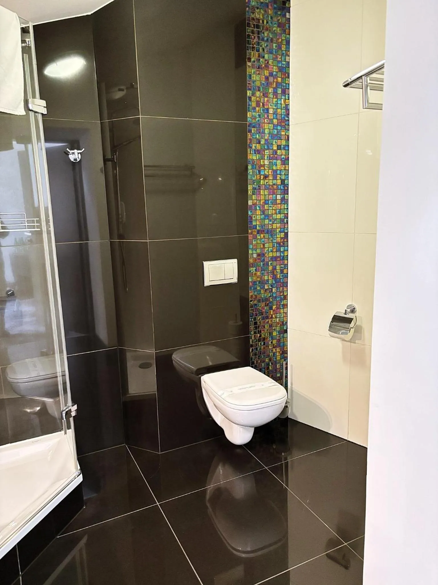 Shower in Hotel Zacisze