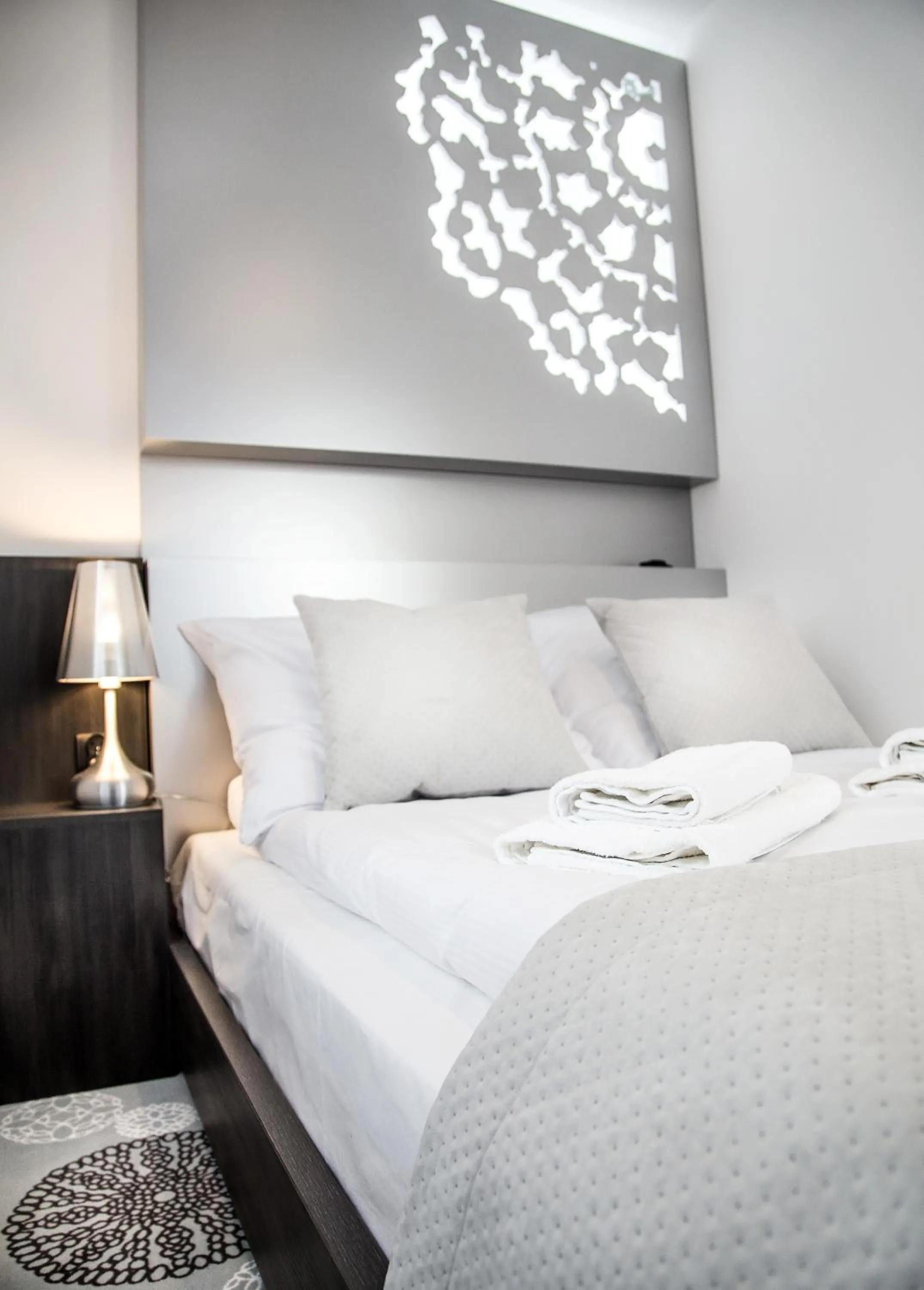 Bed in Hotel Zacisze