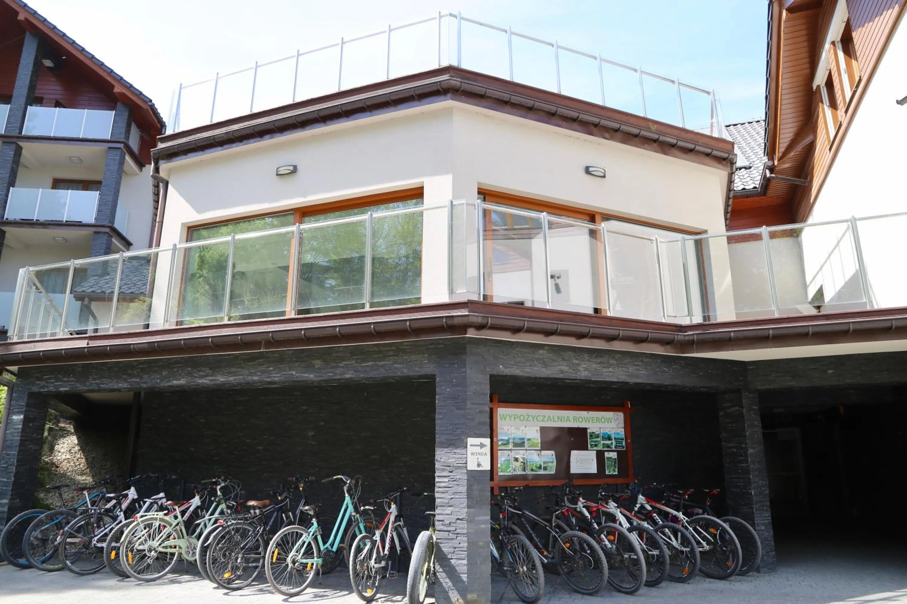 Property building in Hotel Zacisze