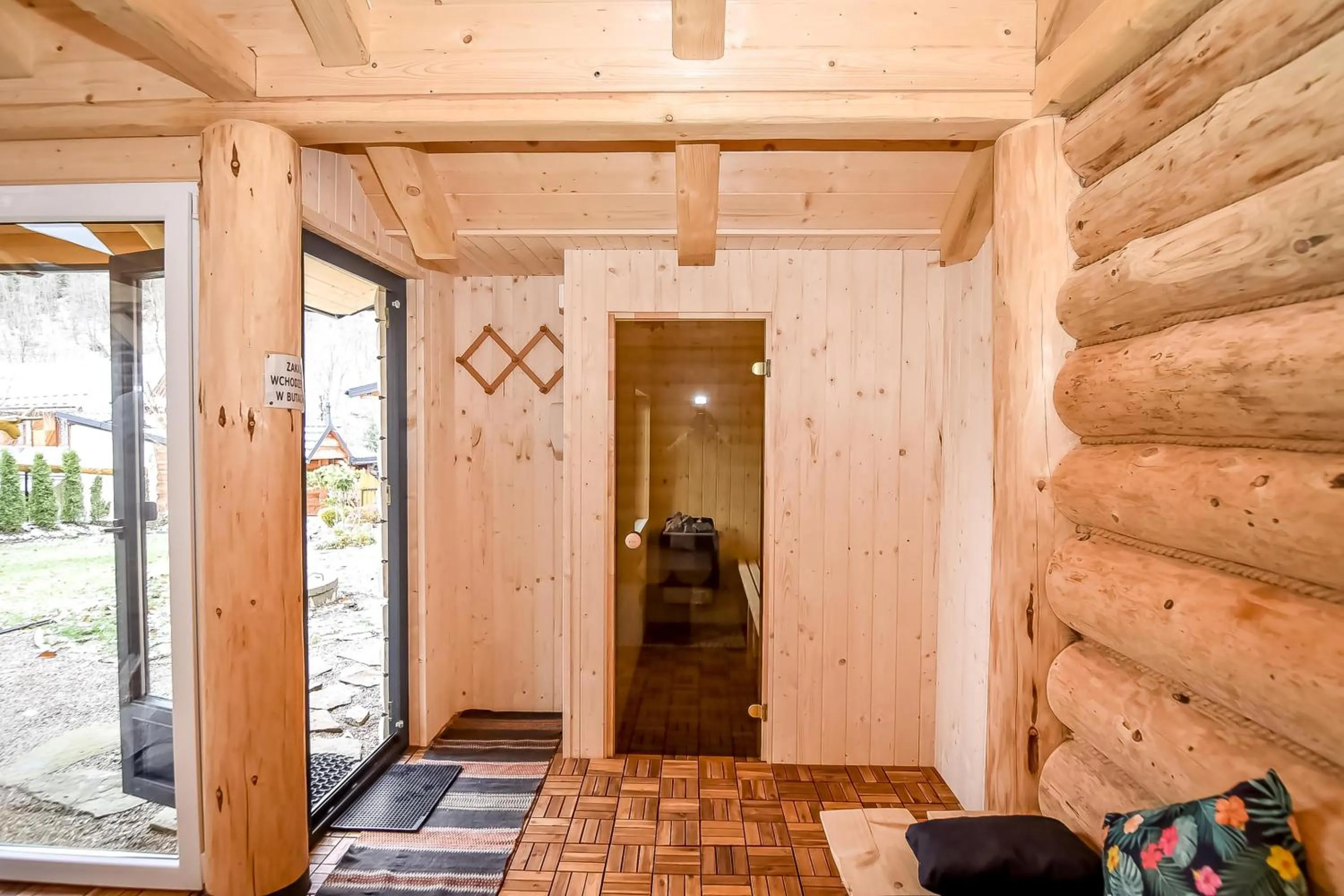 Sauna in Ciukrowa Chatka Sauna & Jacuzzi