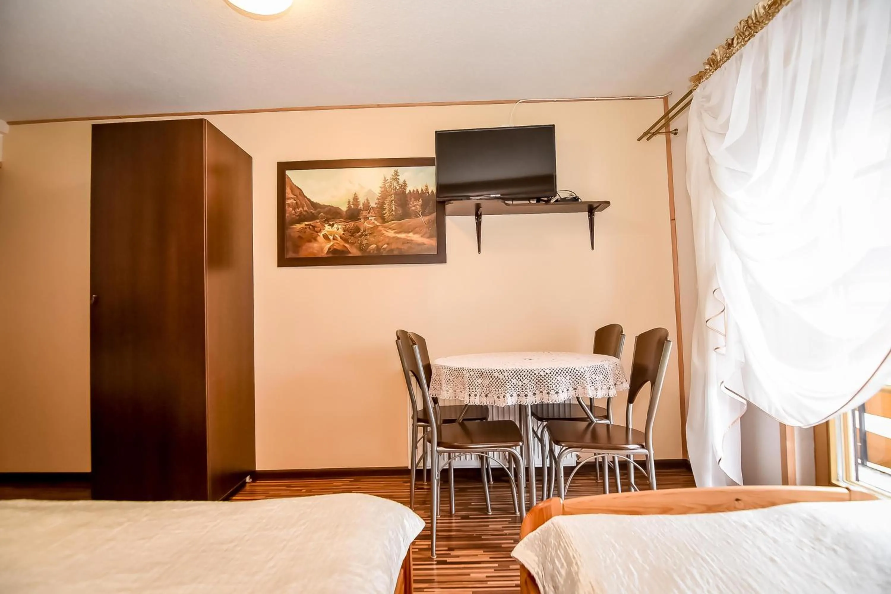 Bed in Ciukrowa Chatka Sauna & Jacuzzi