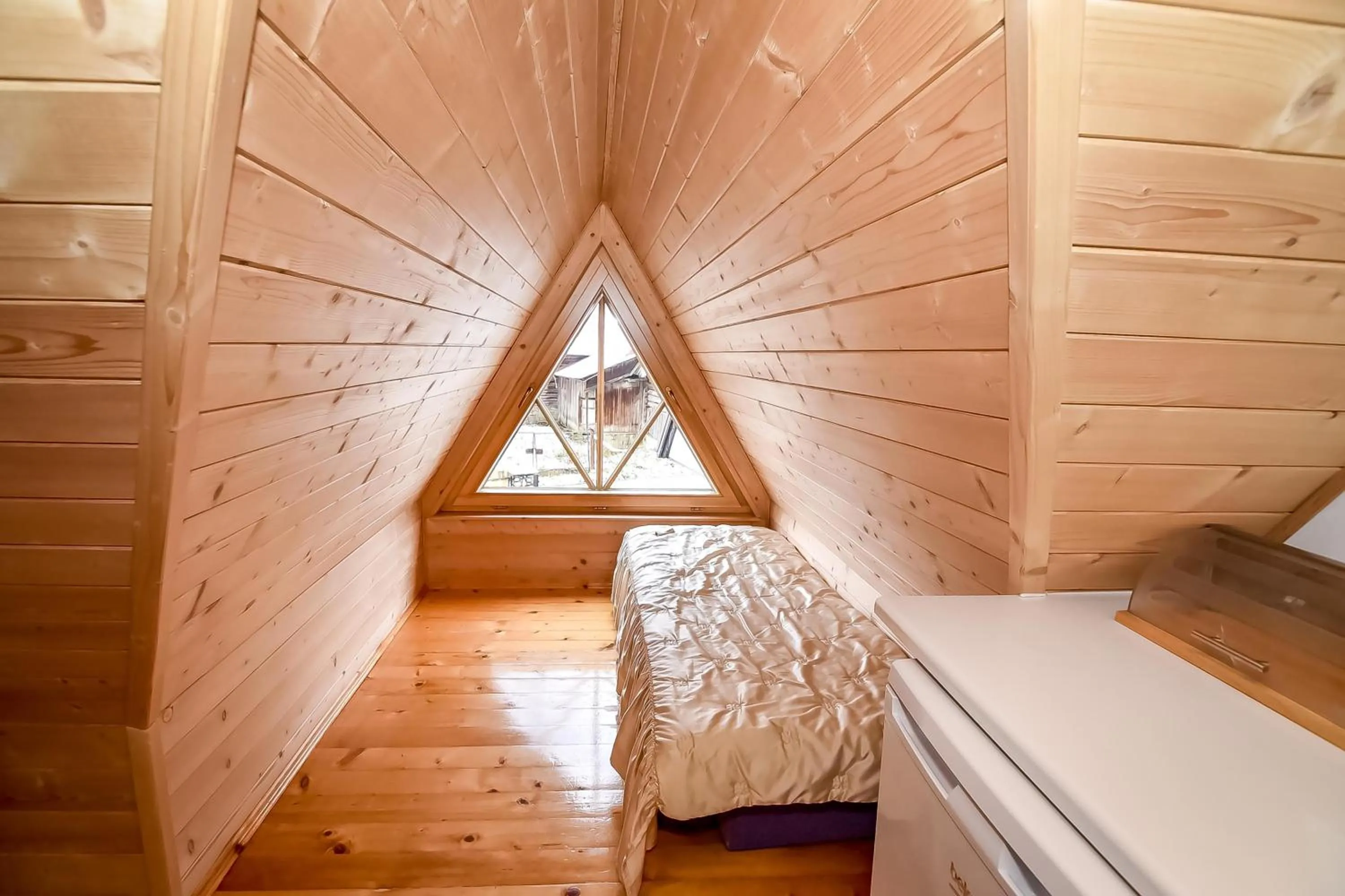 Photo of the whole room, Bed in Ciukrowa Chatka Sauna & Jacuzzi