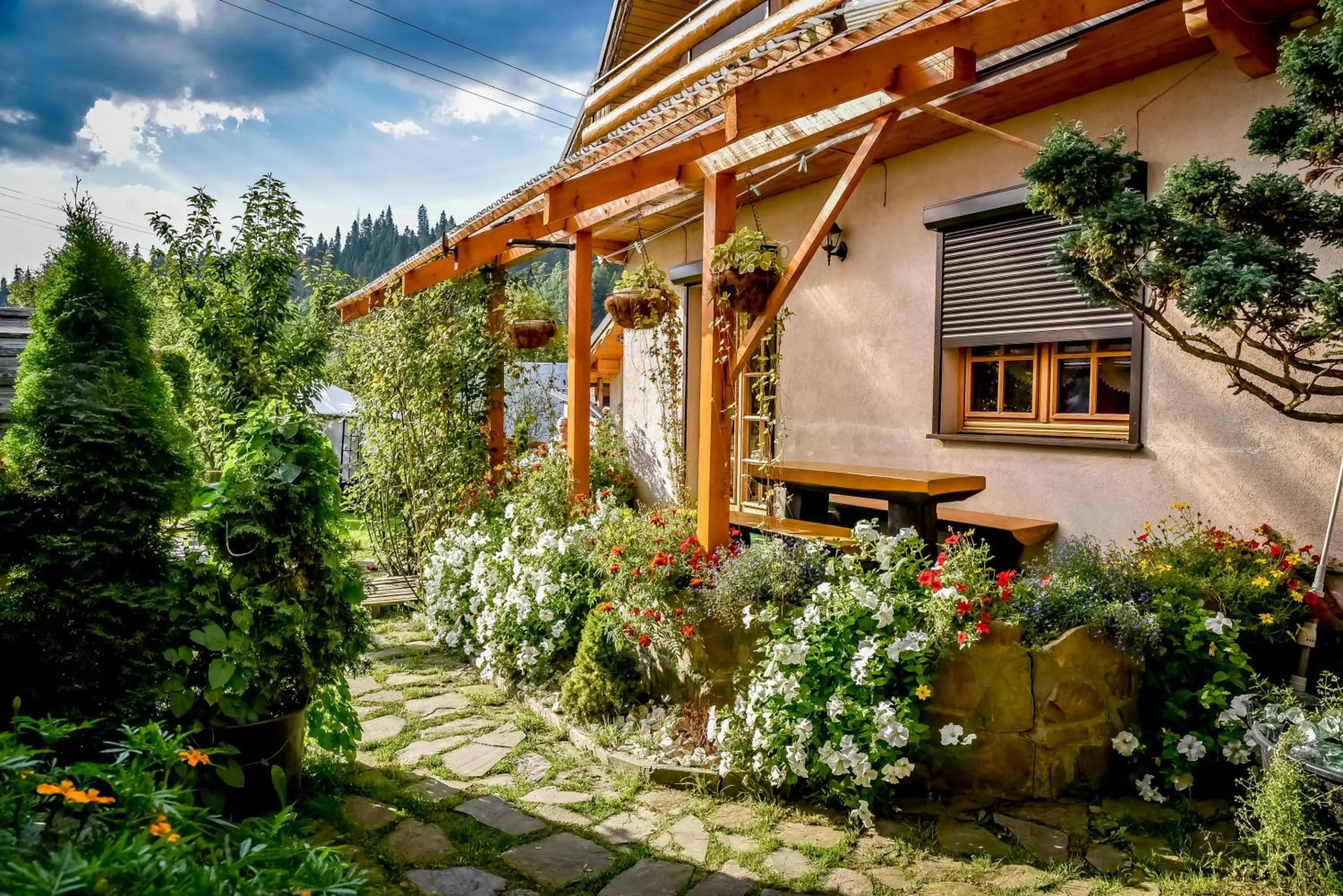 Property building in Ciukrowa Chatka Sauna & Jacuzzi
