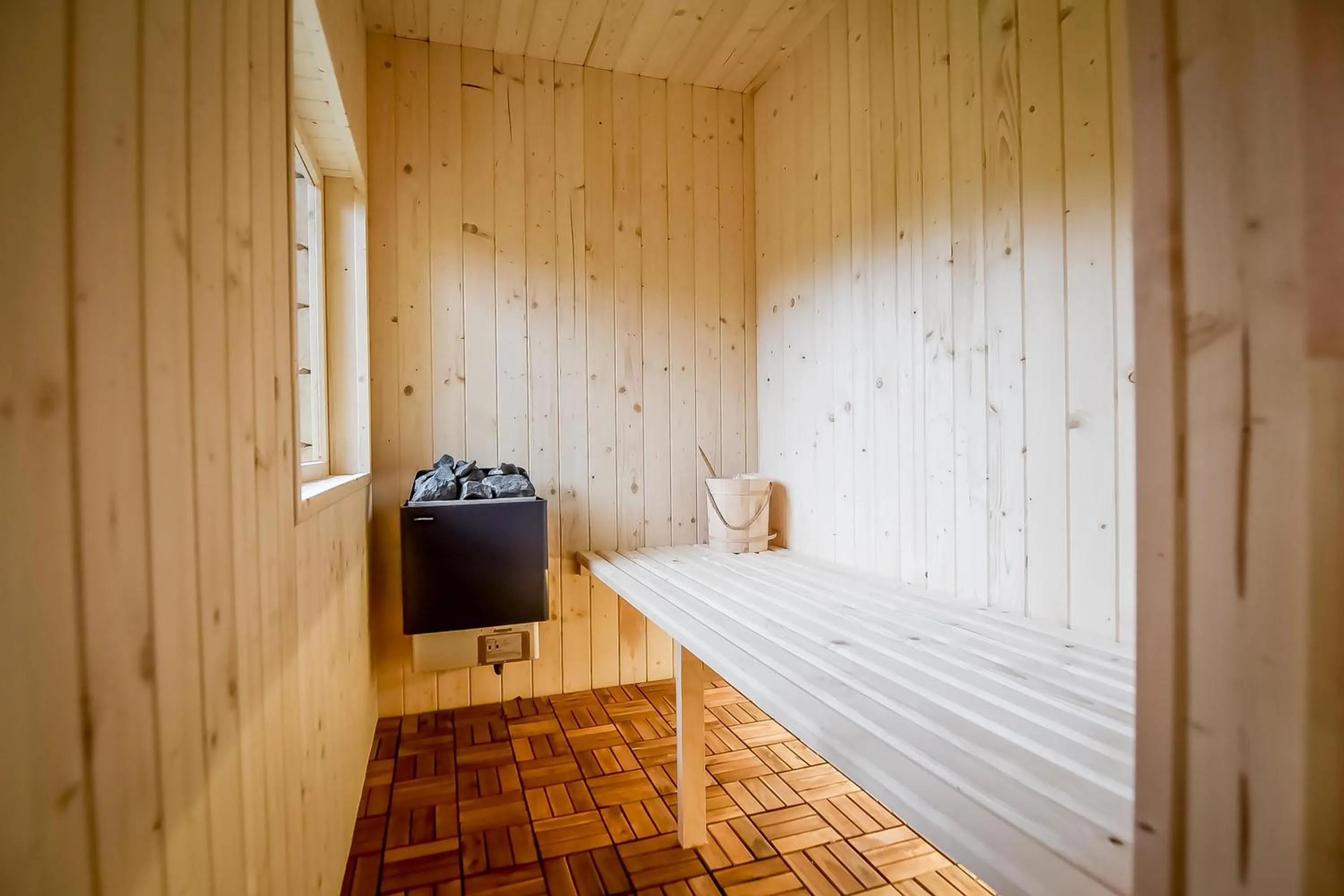 Sauna in Ciukrowa Chatka Sauna & Jacuzzi