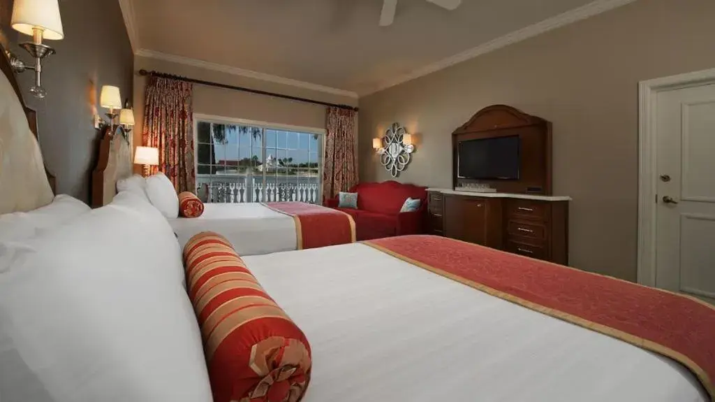 Bed in Disney's Grand Floridian Resort And Spa Bed in Disney's Grand Floridian Resort And Spa