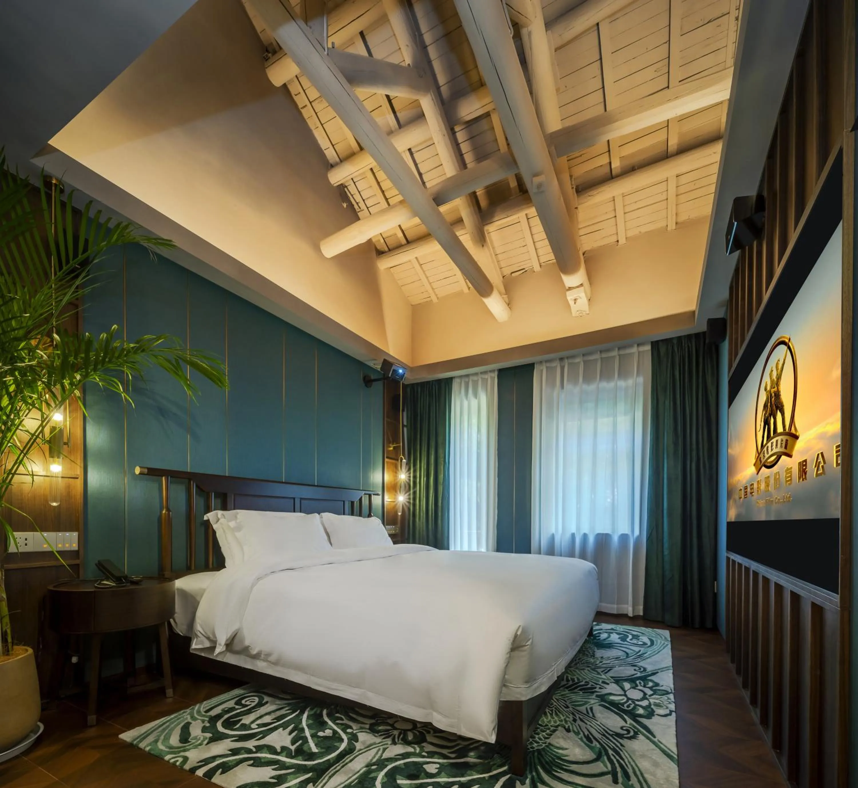 Bed in Movietel Hangzhou