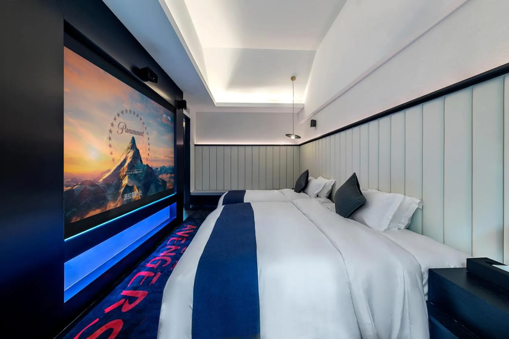 Bed in Movietel Hangzhou