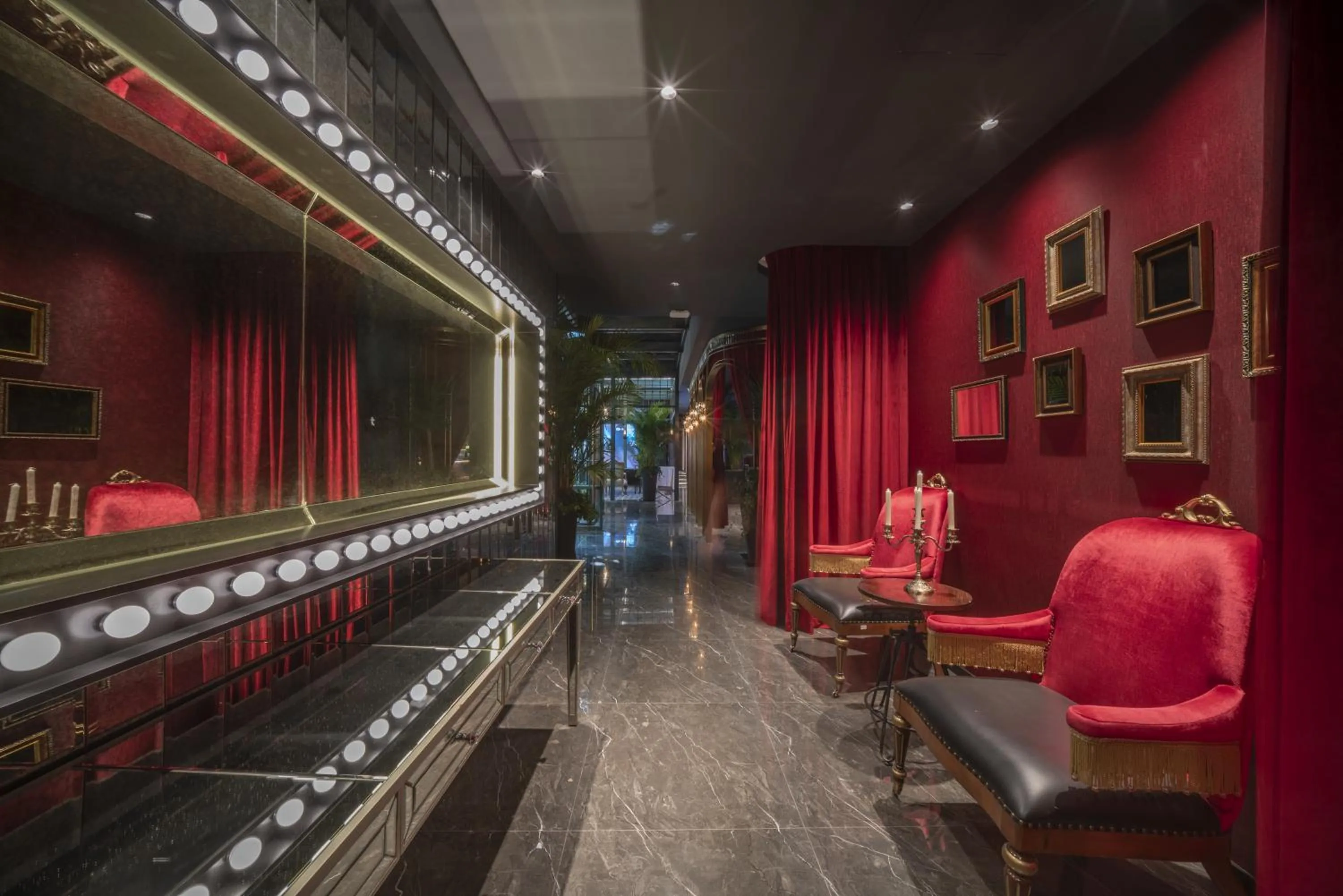 Seating area in Movietel Hangzhou