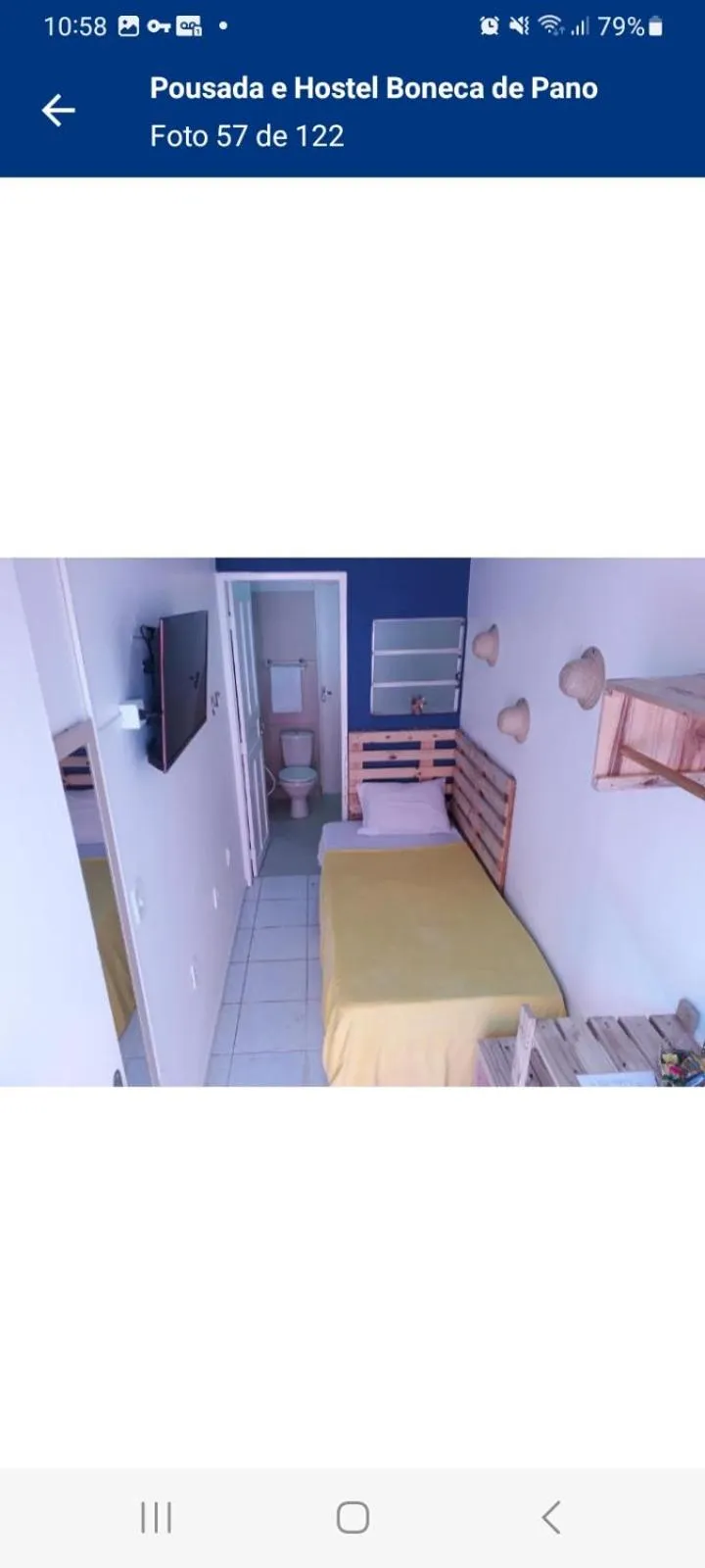 Bed in Pousada Boneca de Pano