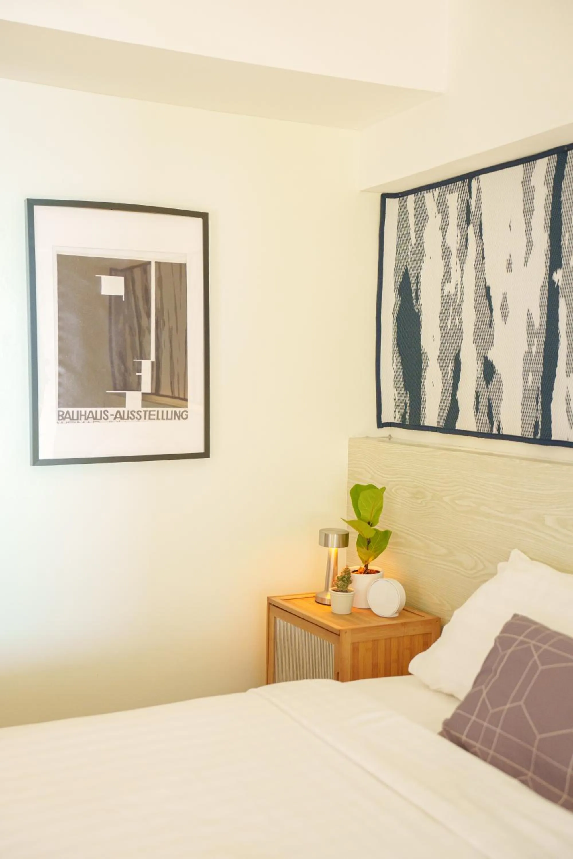 Bed in Gecko EYE Hotel