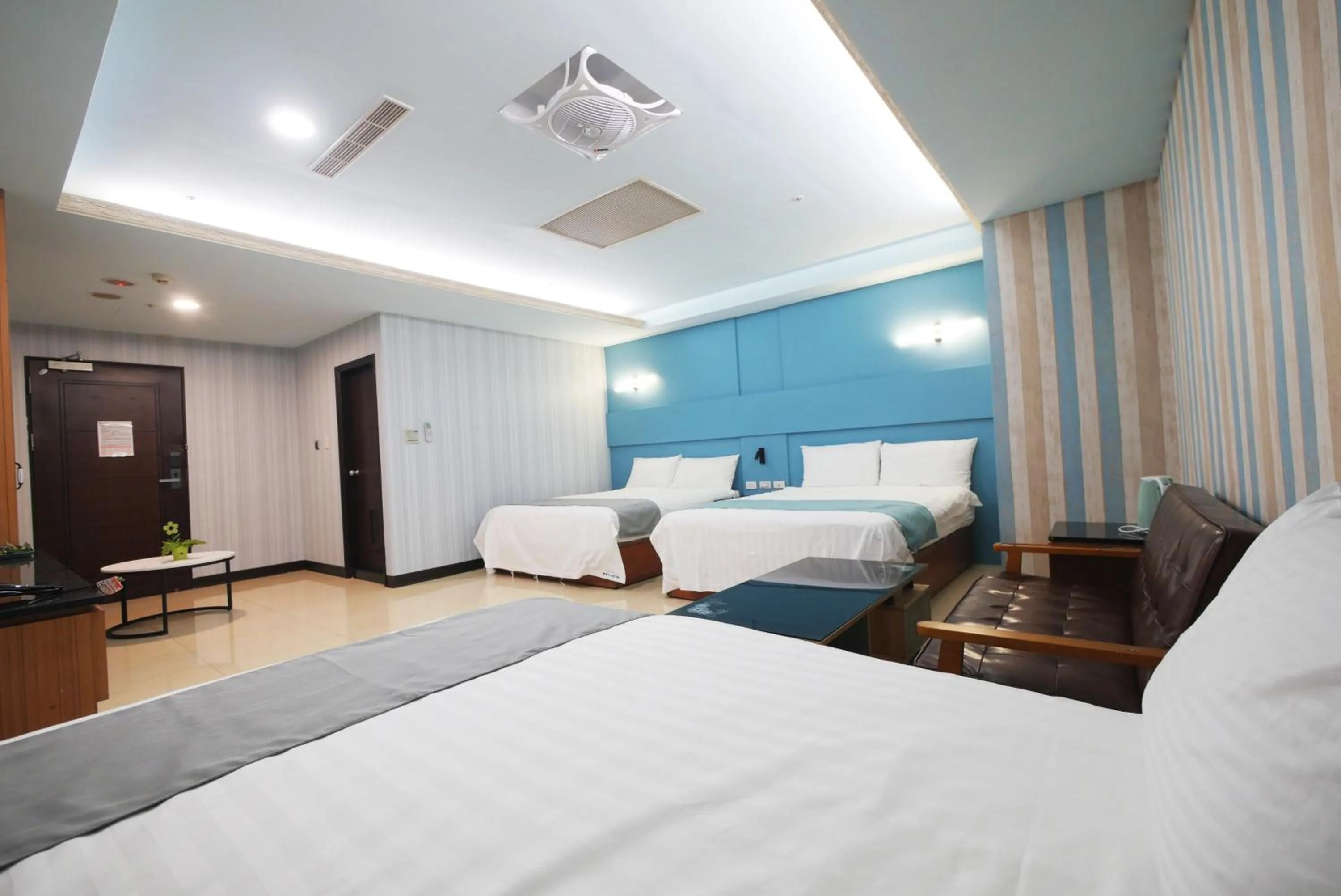 Bed in I Hi Loveriver Hotel