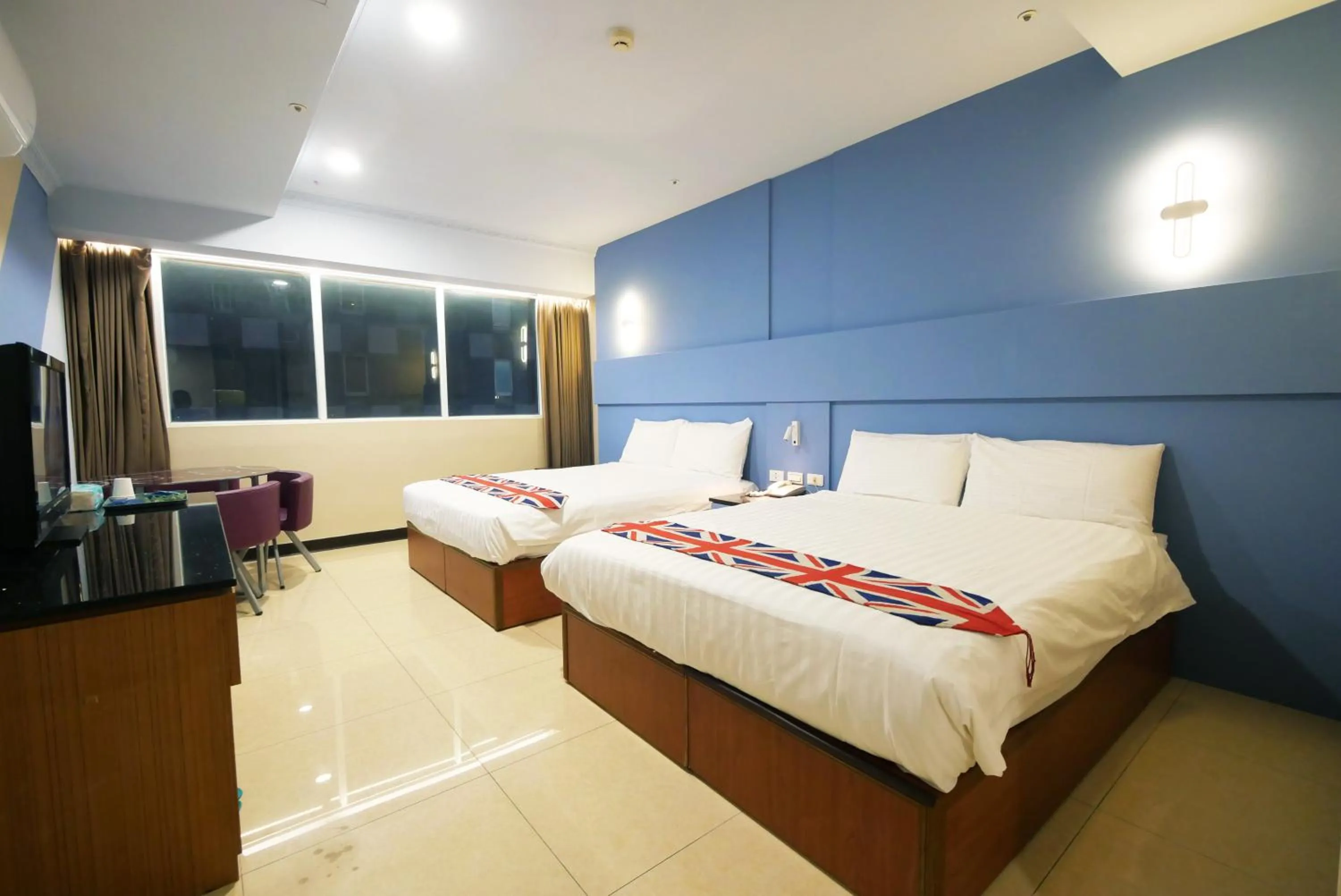 Bed in I Hi Loveriver Hotel