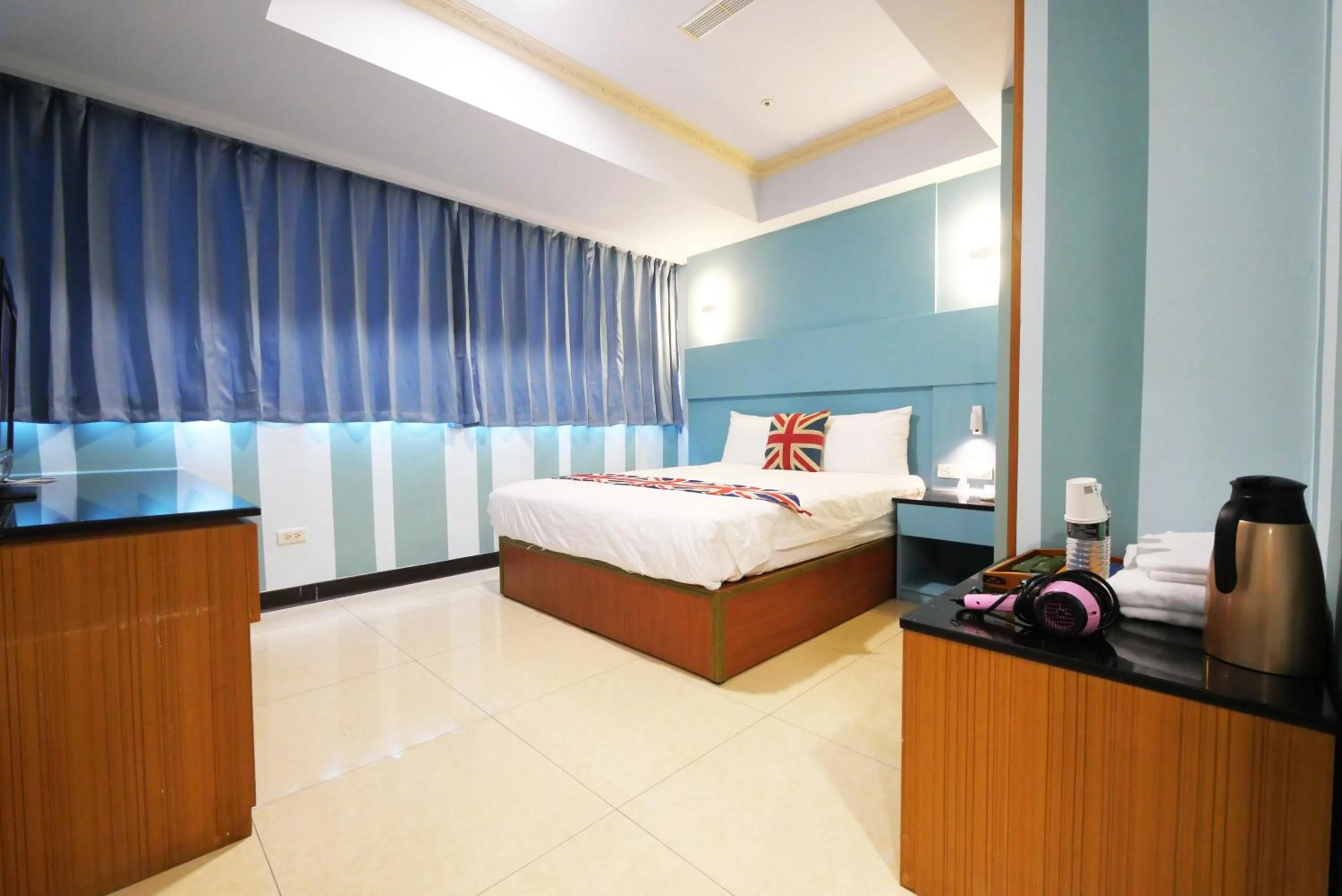 Bed in I Hi Loveriver Hotel