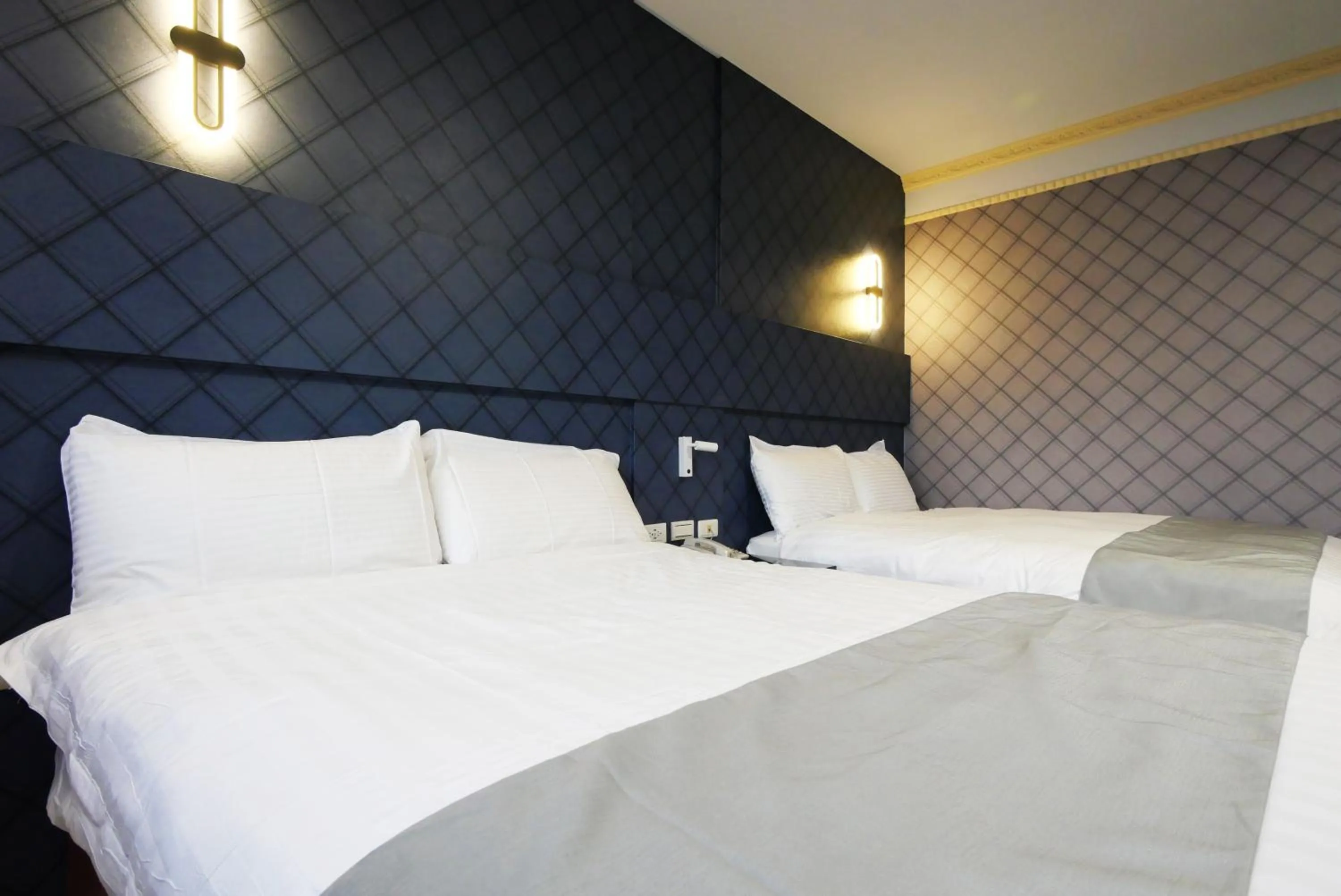 Bed in I Hi Loveriver Hotel