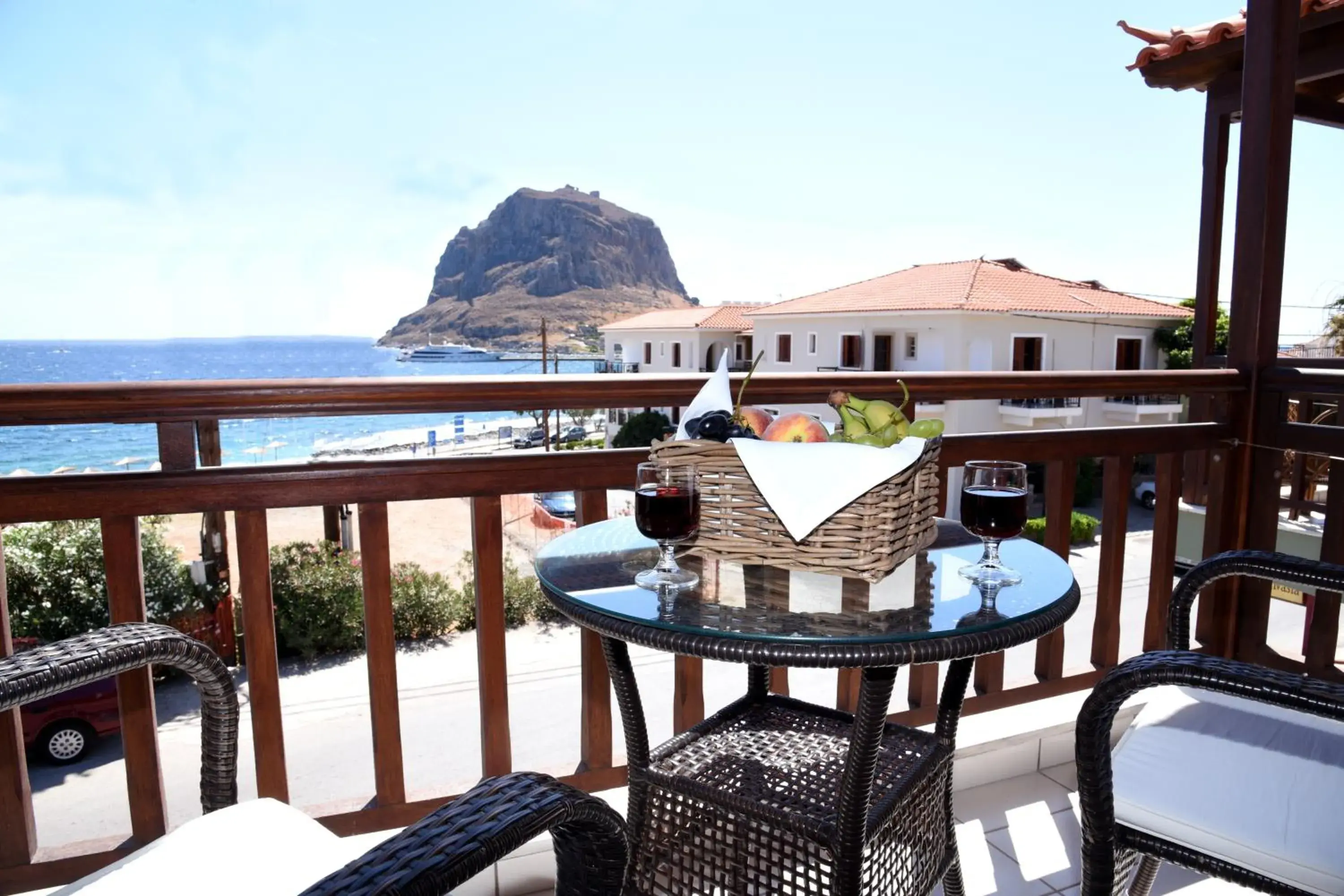 Sea view in The Flower Of Monemvasia Hotel Sea view in The Flower Of Monemvasia Hotel
