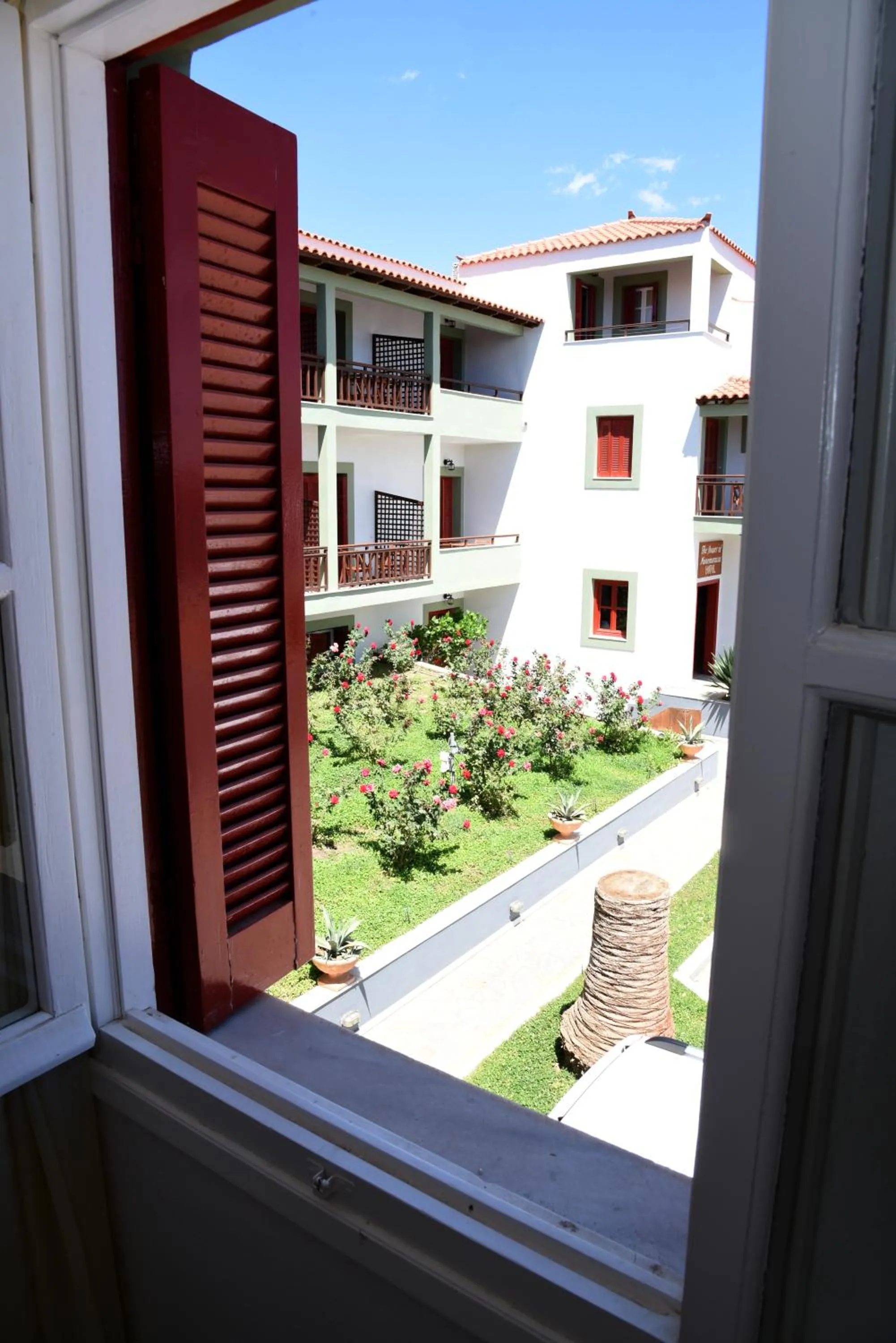 Garden view in The Flower Of Monemvasia Hotel