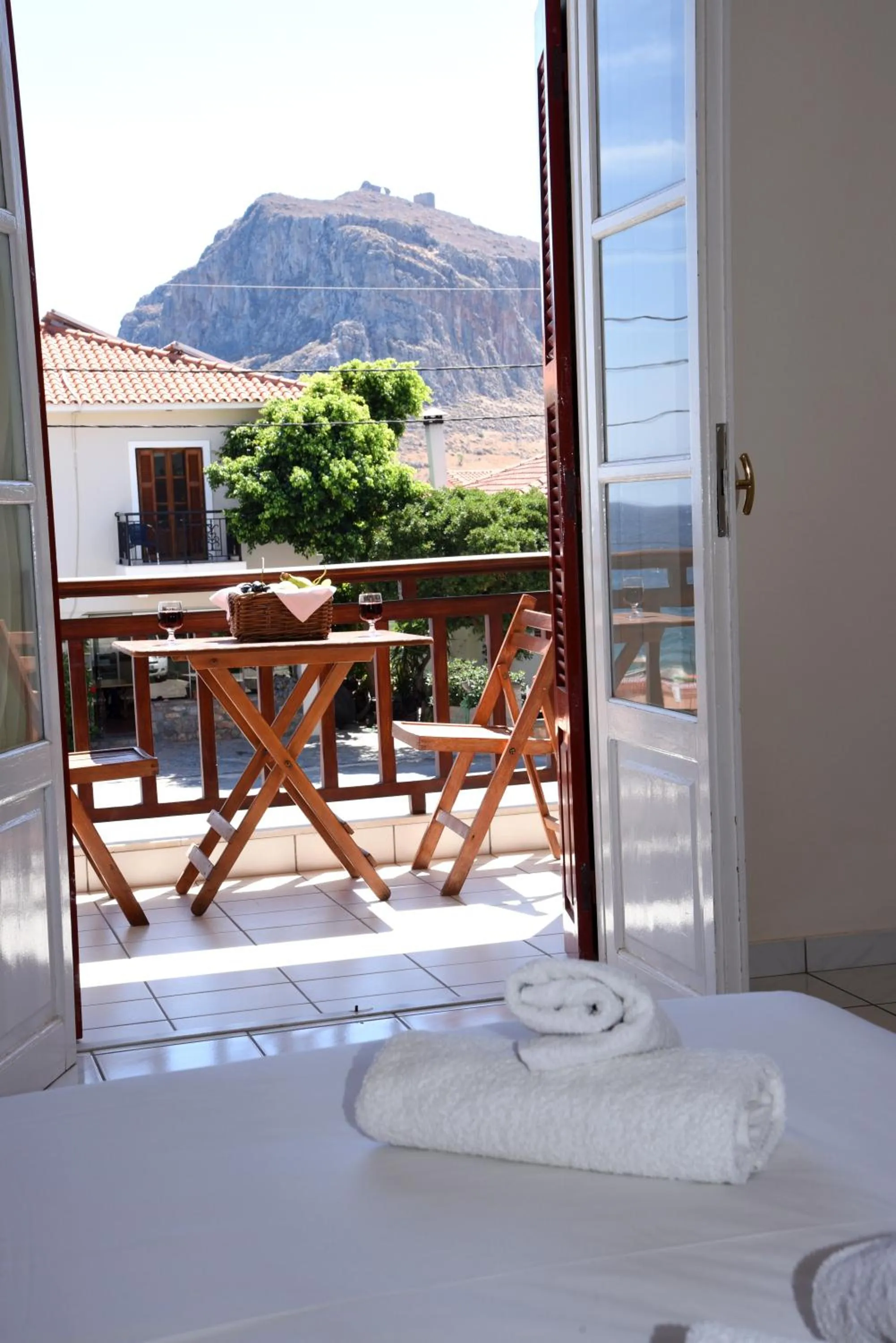 Balcony/Terrace in The Flower Of Monemvasia Hotel