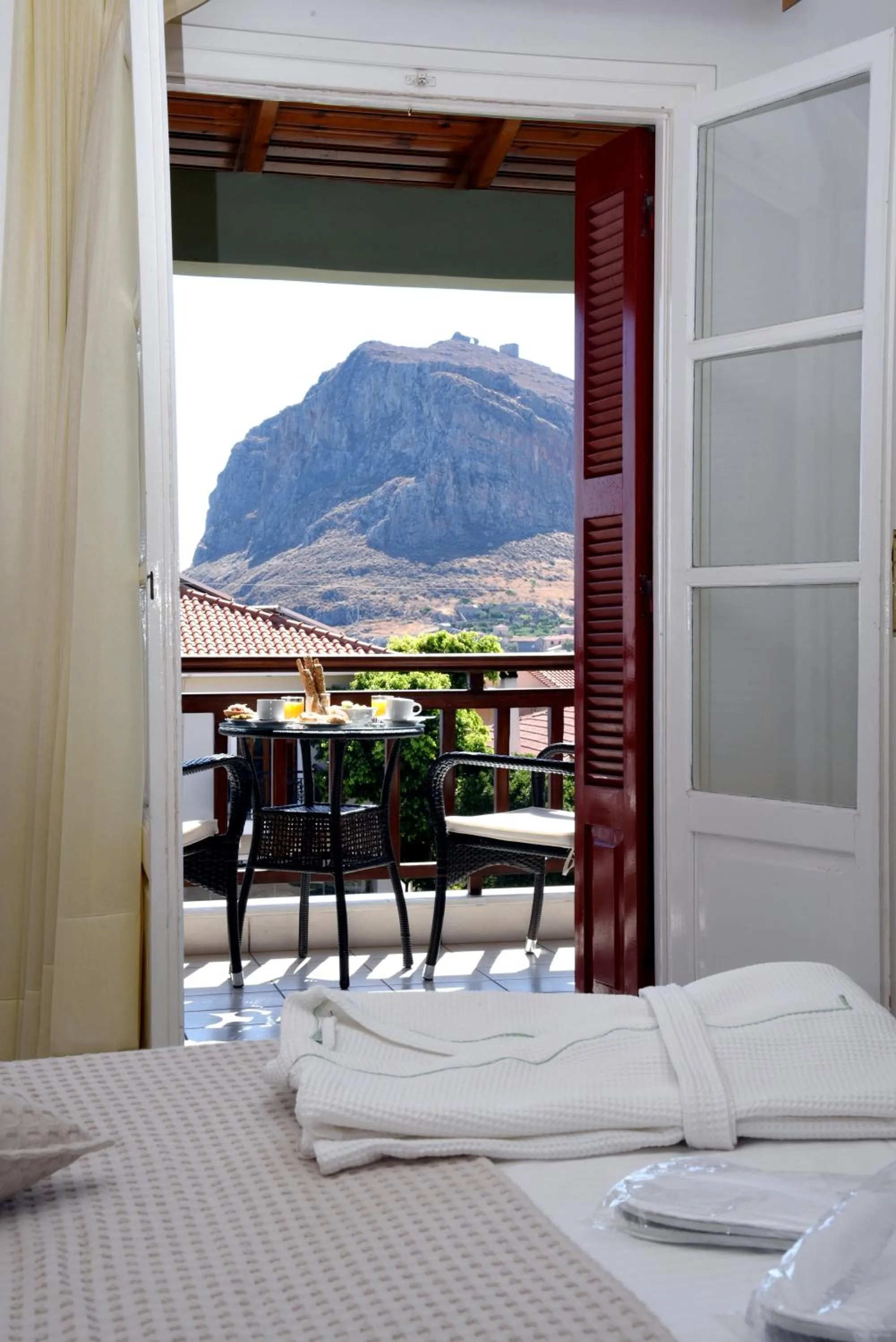Balcony/Terrace in The Flower Of Monemvasia Hotel