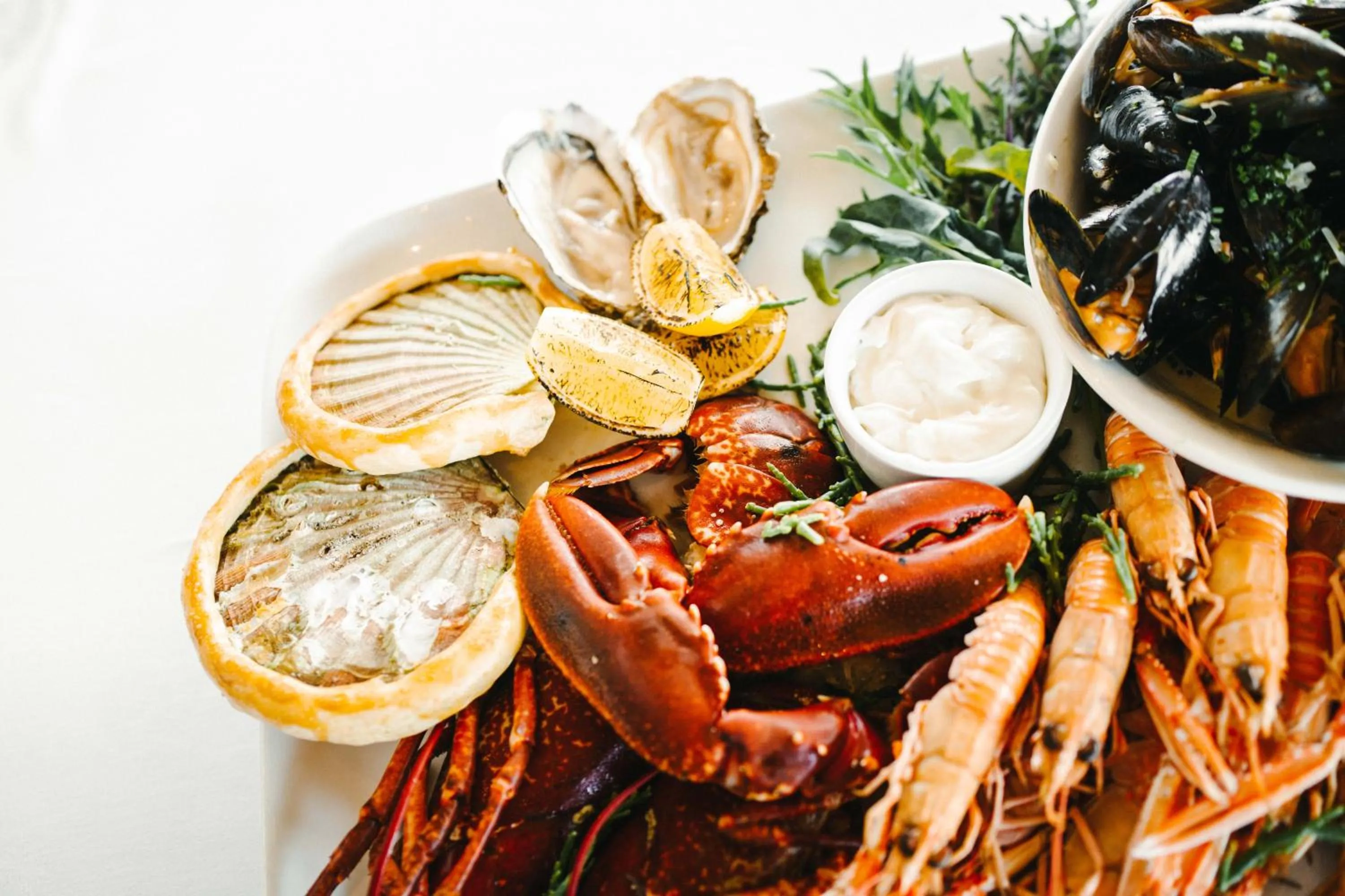 Food and drinks in The Pierhouse Hotel