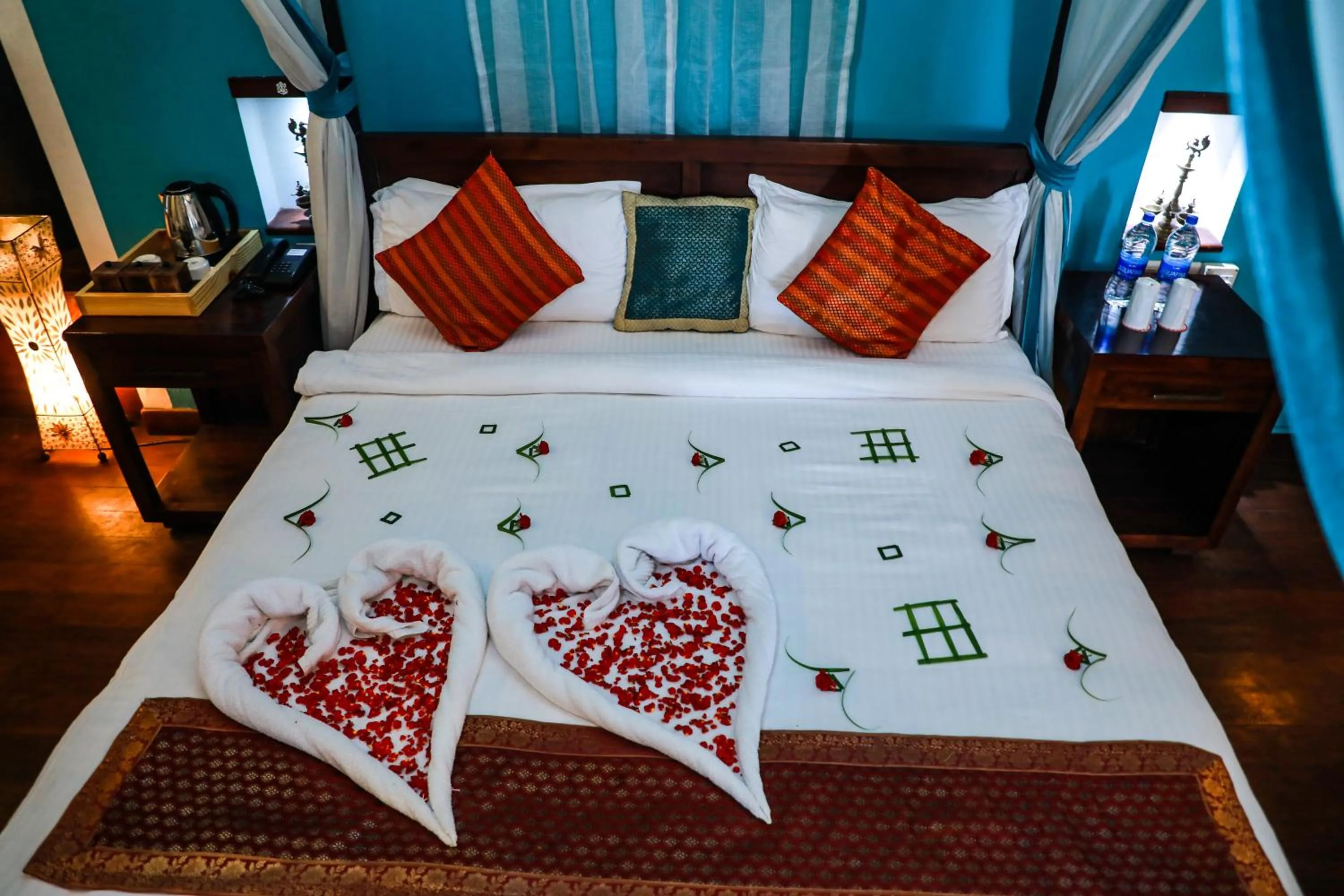 Bed in Old Lighthouse Bristow Hotel , Fort Kochi