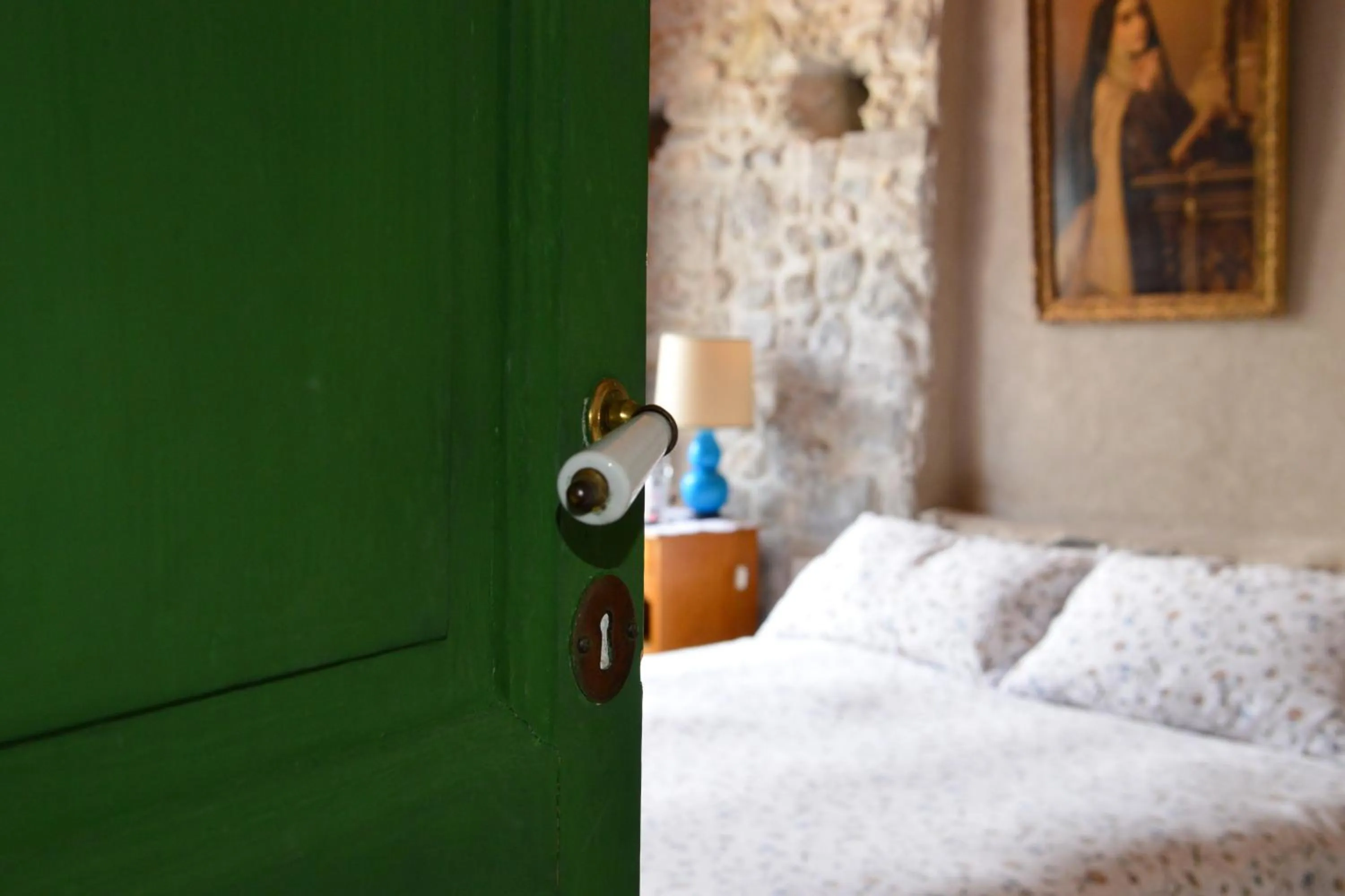 Bed in La Terrazza di Vico Olivi B&B