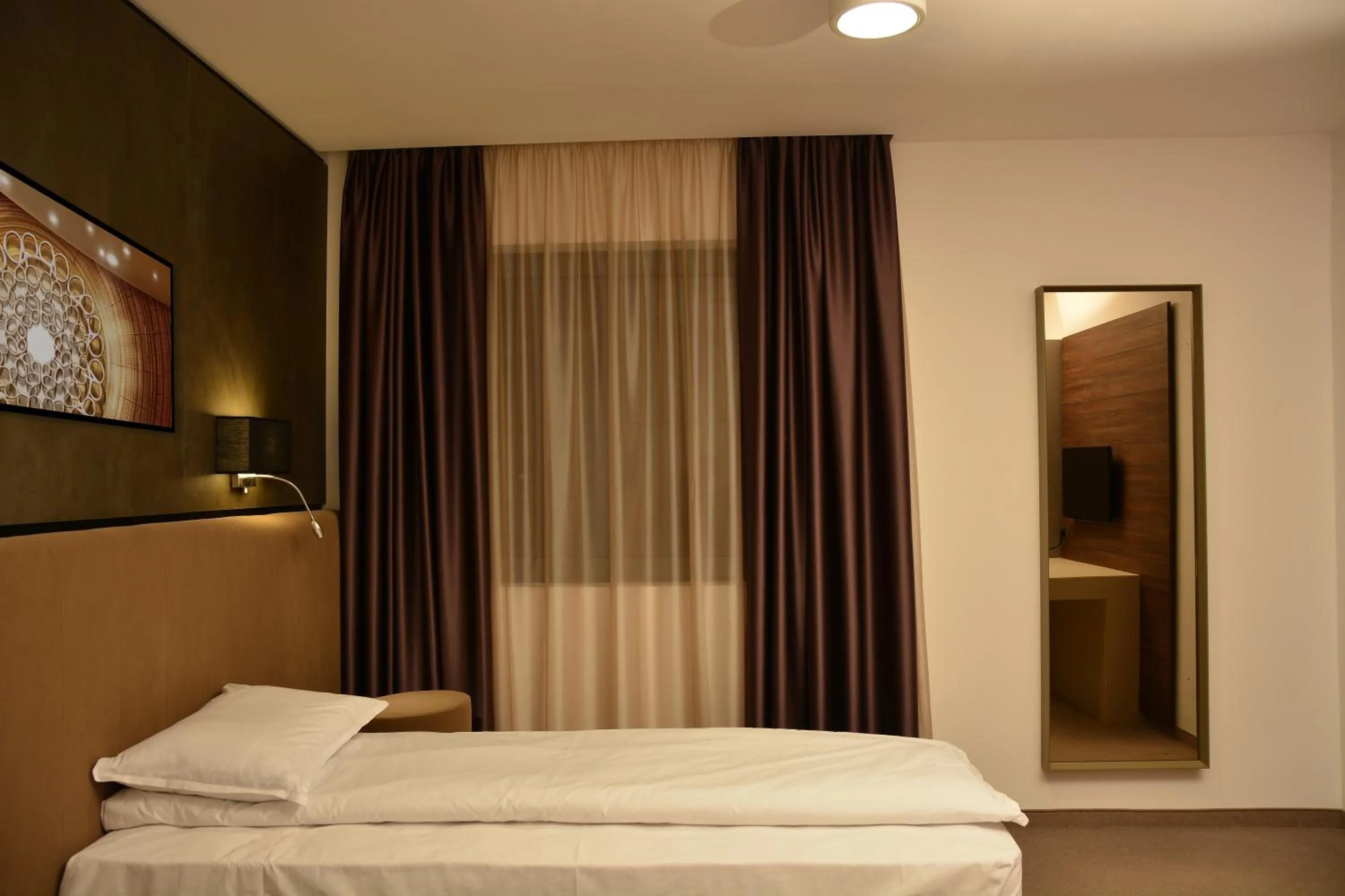 Decorative detail, Bed in Hotel Lux Divina