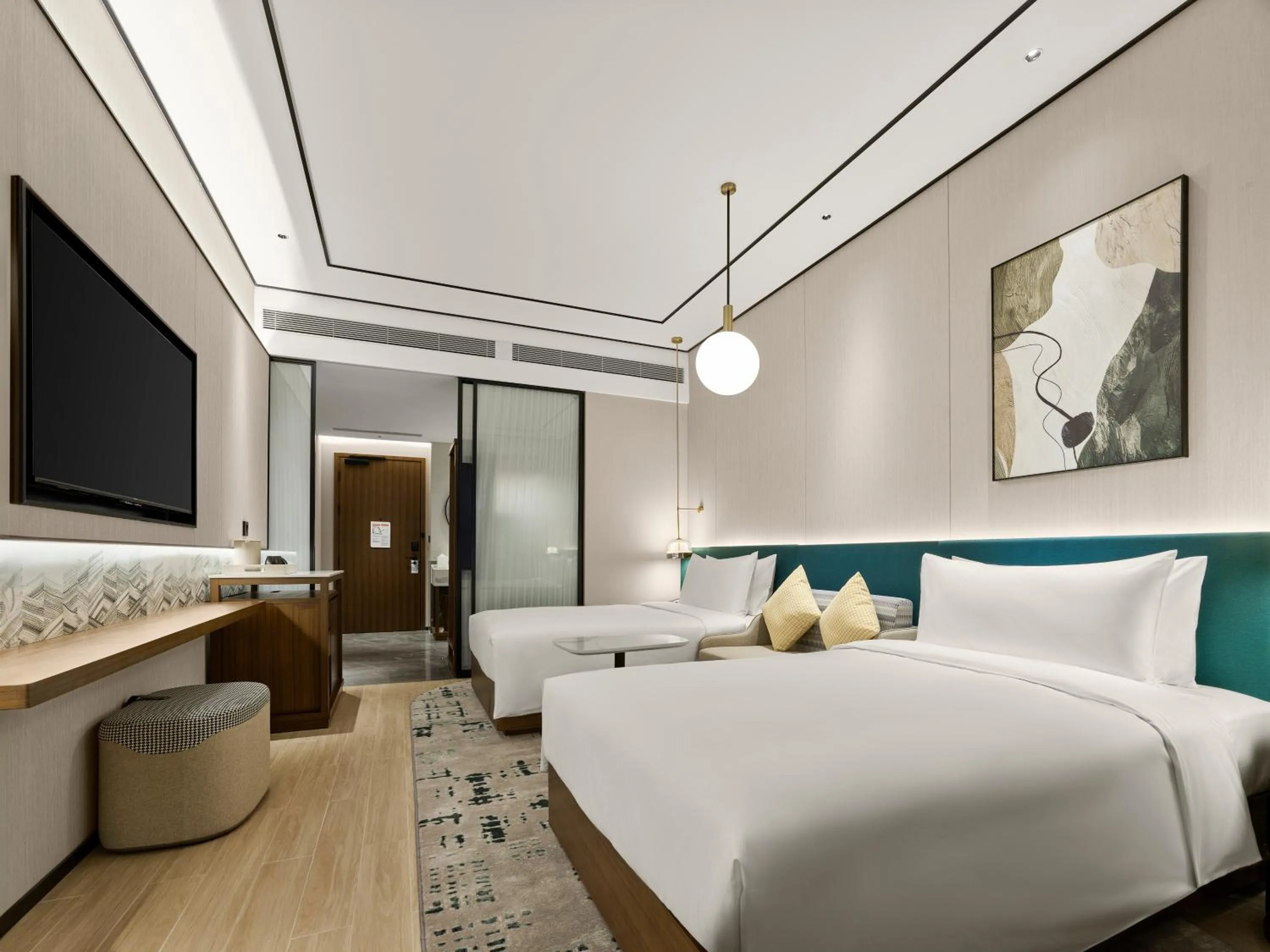 Bed in Hilton Garden Inn Datong Pingcheng