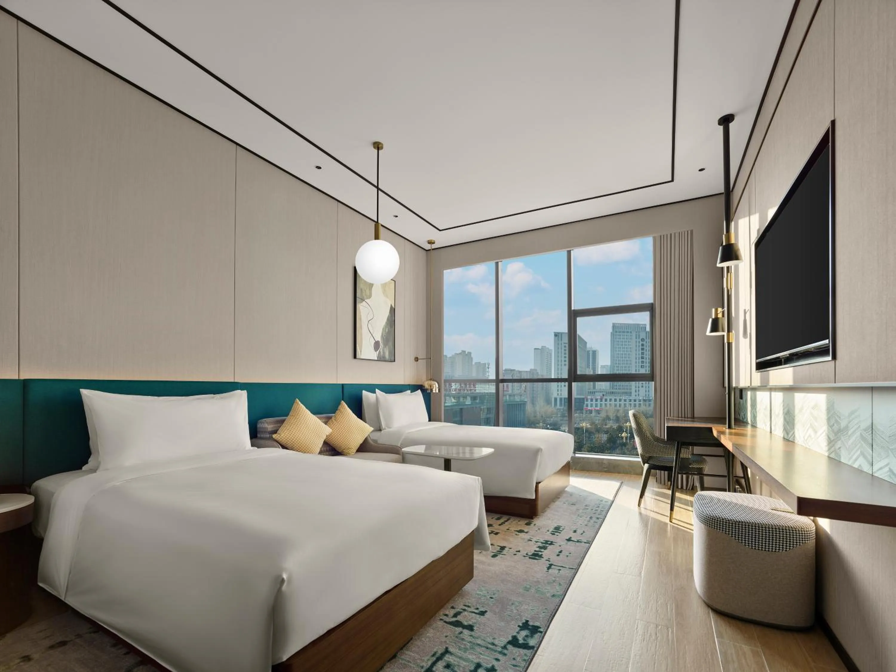 Bed in Hilton Garden Inn Datong Pingcheng